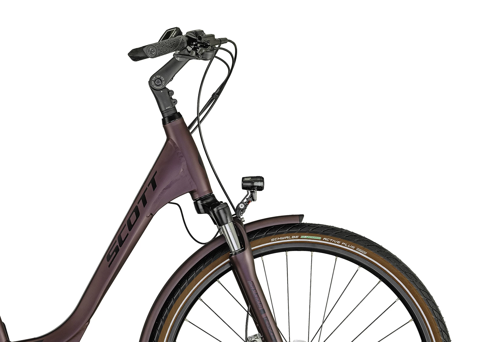 SCOTT Rød Sub Active eRIDE 30 USX Rack