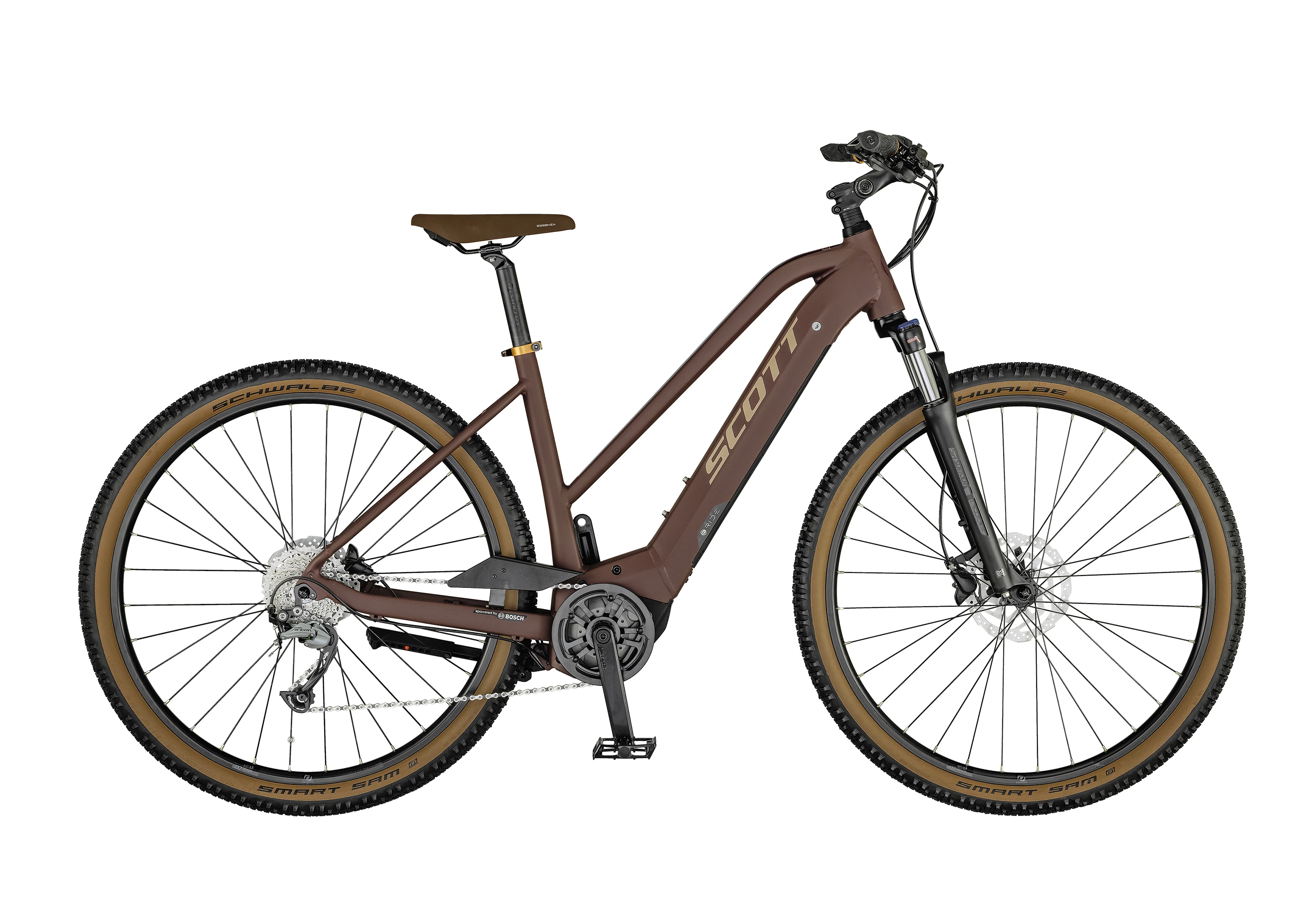 SCOTT Rød Sub Cross eRIDE 30 Lady