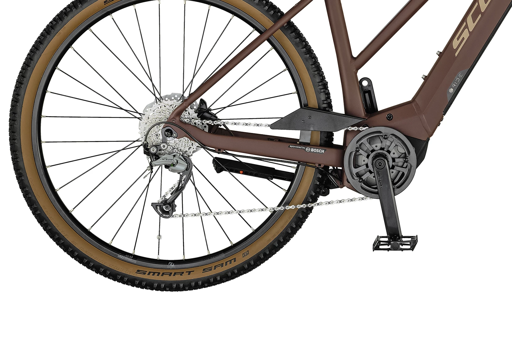 SCOTT Rød Sub Cross eRIDE 30 Lady