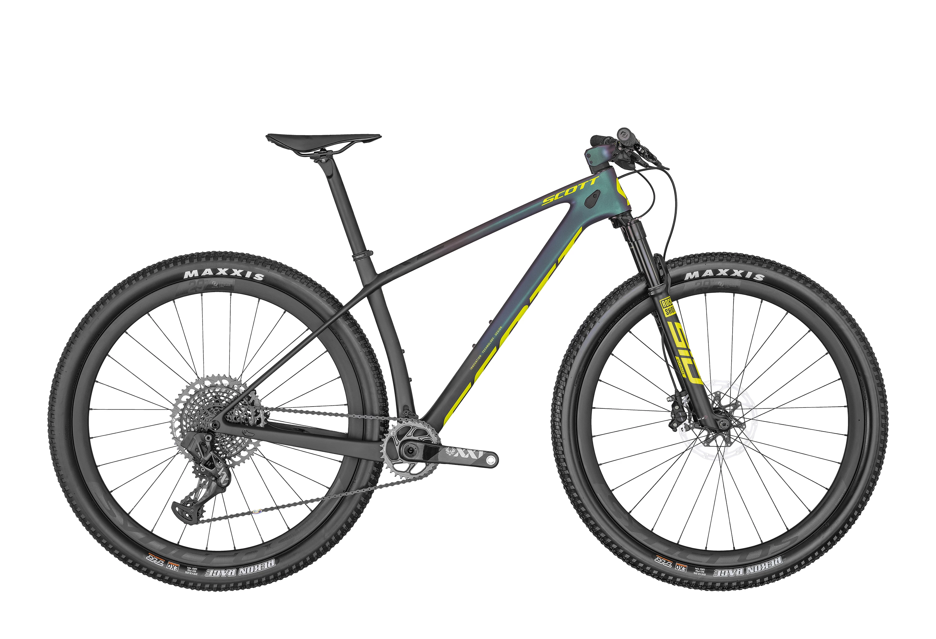 SCOTT Prism Purple Green Scale RC World Cup AXS