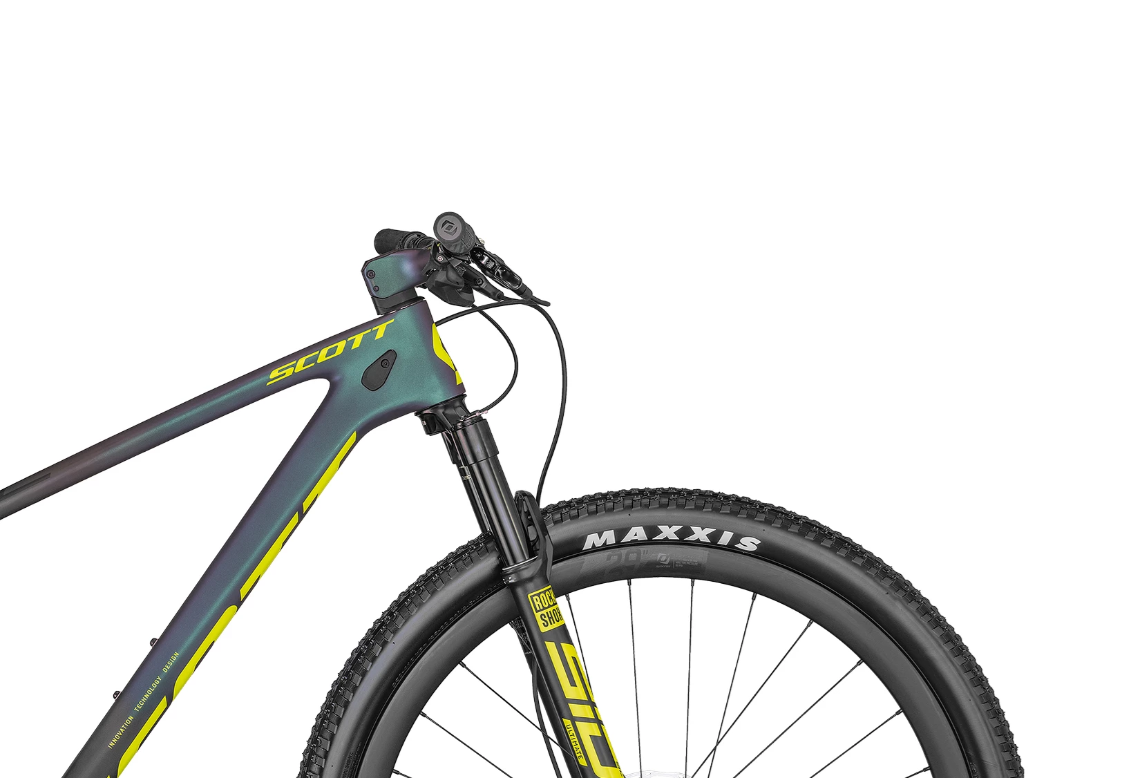 SCOTT Prism Purple Green Scale RC World Cup AXS