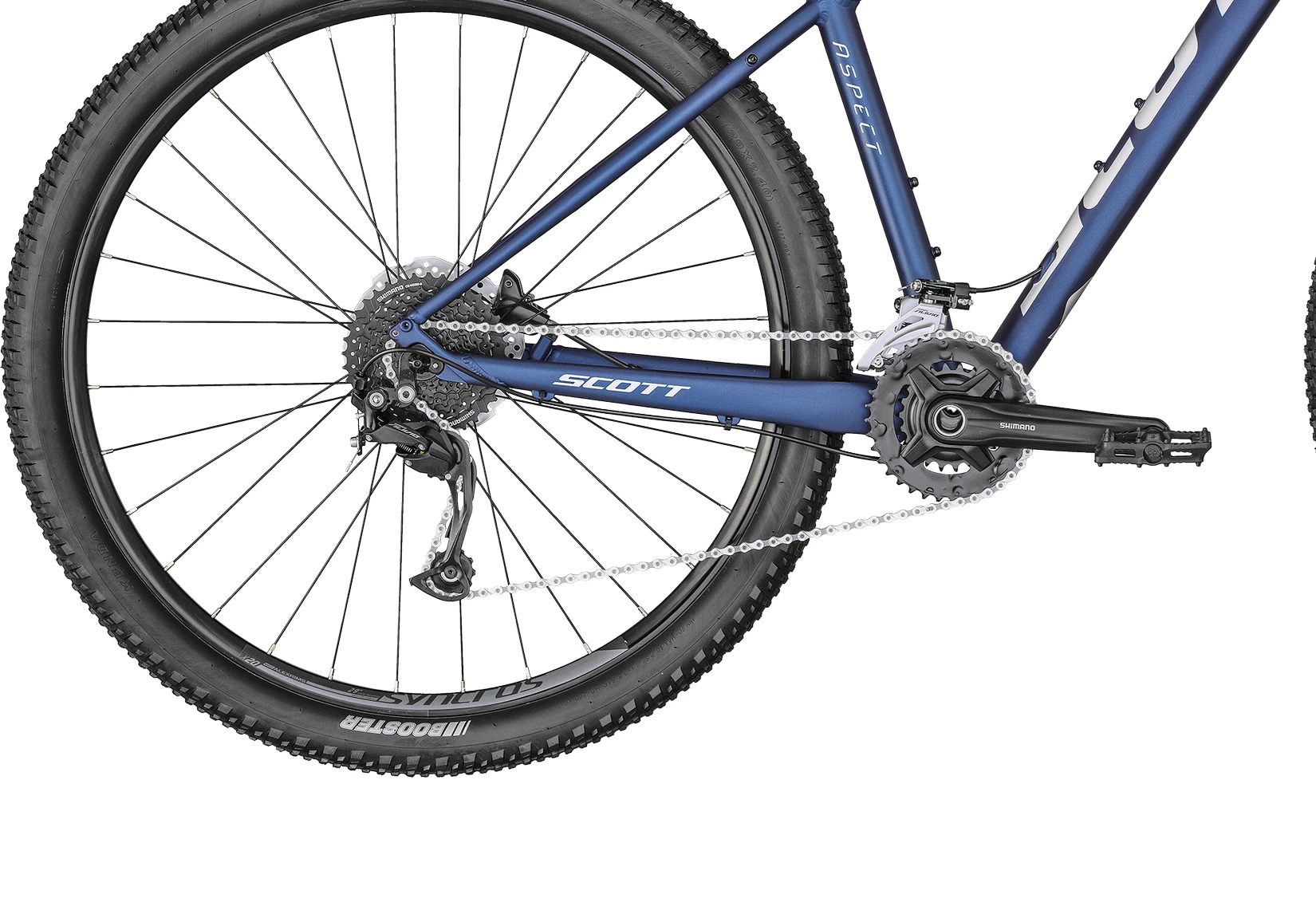 SCOTT Stjerneblå Aspect 740