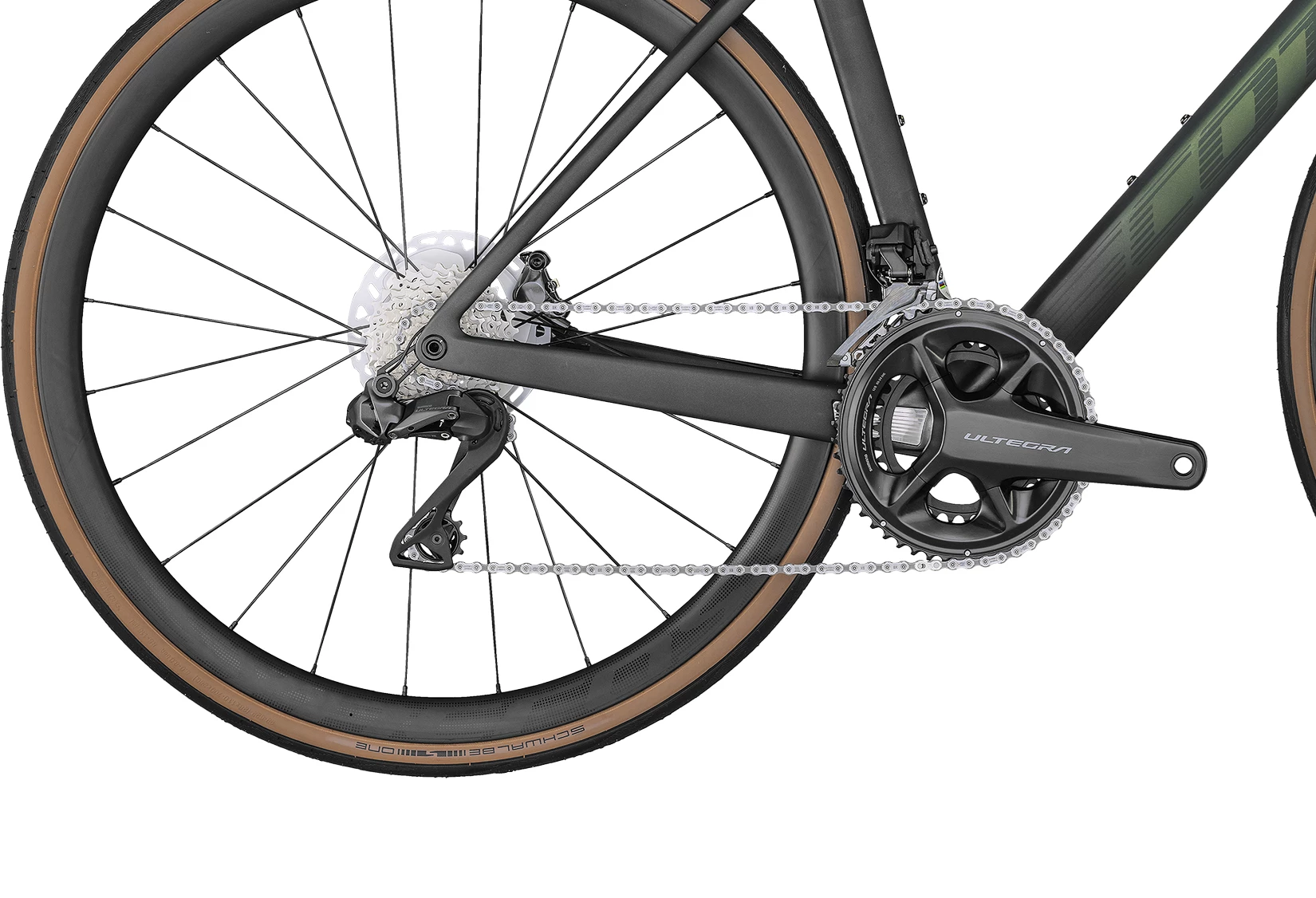 SCOTT Mørk Grøn Addict RC 15