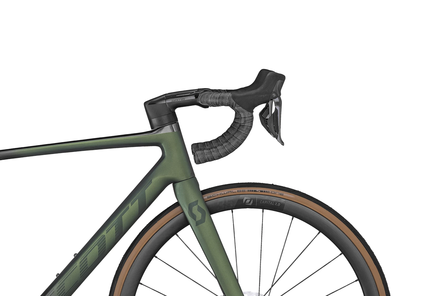 SCOTT Mørk Grøn Addict RC 15