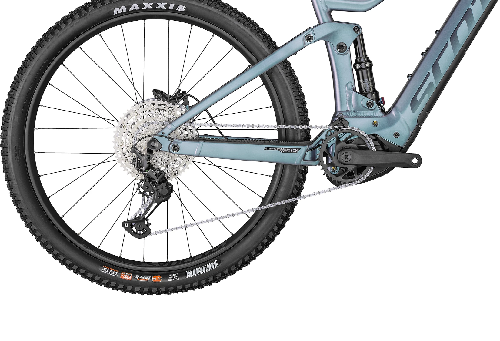 SCOTT Prism Grey Green Strike eRIDE 920