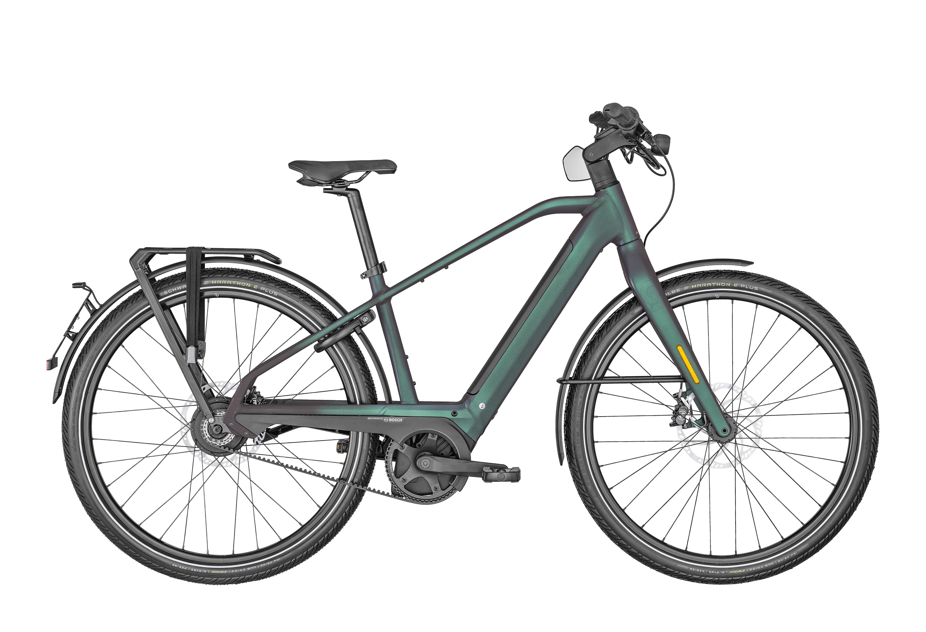 SCOTT Prism Purple Green Silence eRIDE EVO Speed