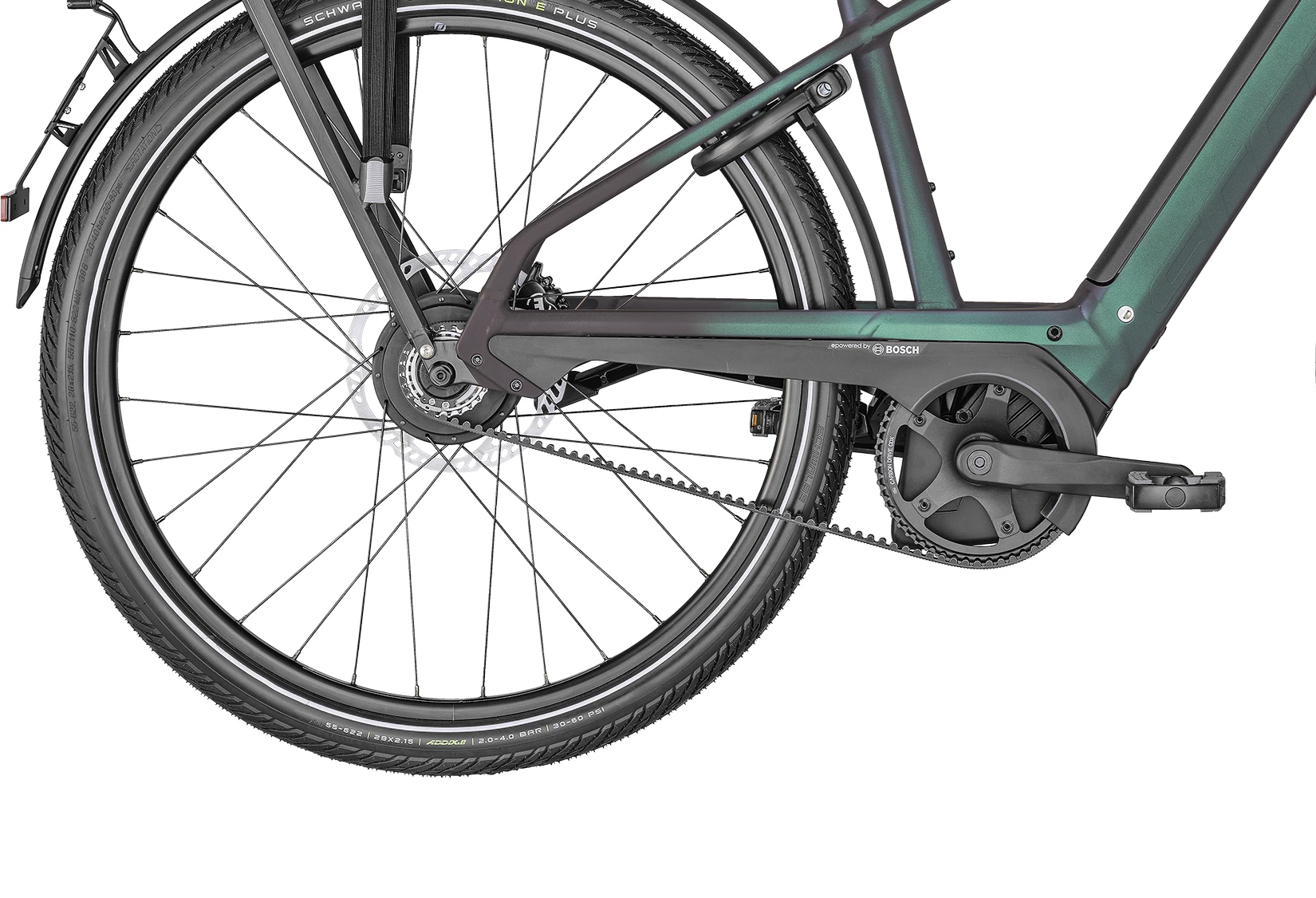 SCOTT Prism Purple Green Silence eRIDE EVO Speed