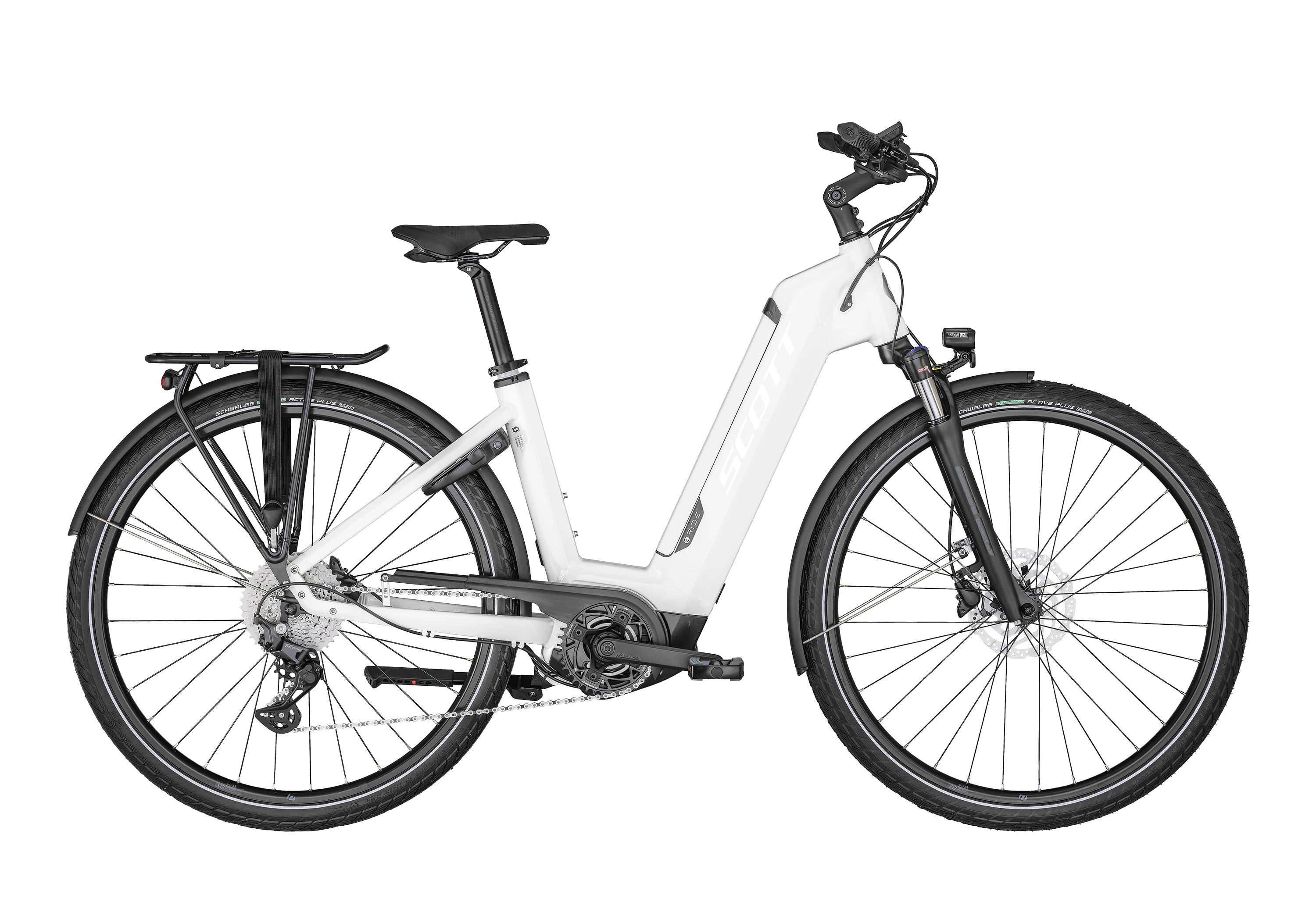 SCOTT Hvid Sub Sport eRIDE 10 Unisex