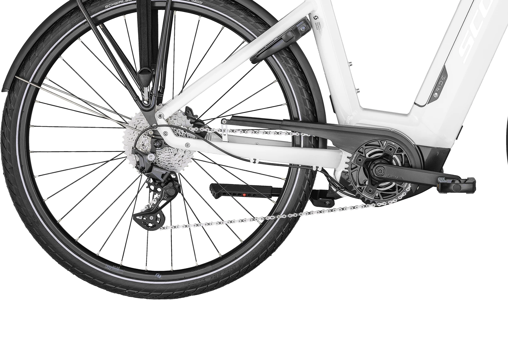 SCOTT Hvid Sub Sport eRIDE 10 Unisex
