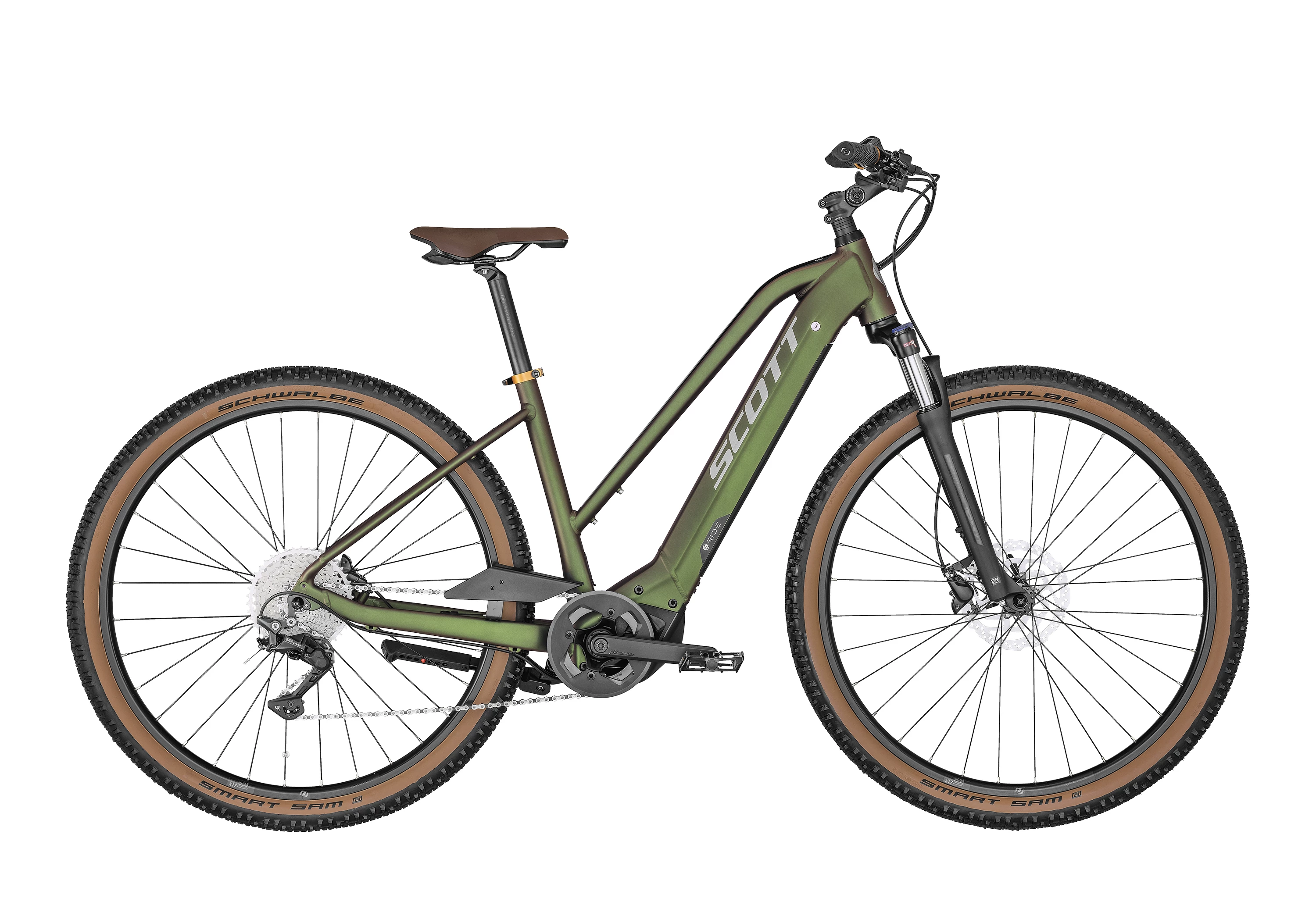 SCOTT Beetle Green Sub Cross eRIDE 10 Lady