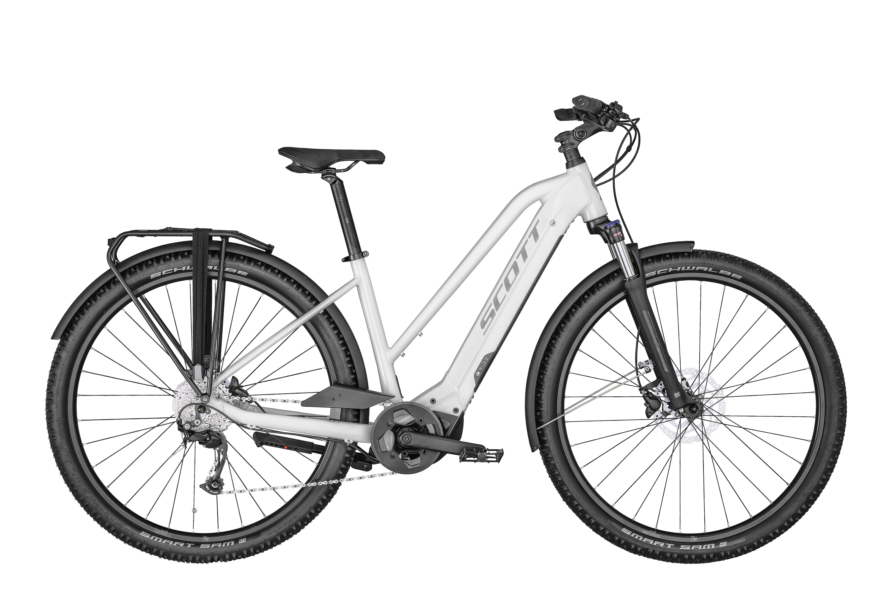 SCOTT Hvid Sub Cross eRIDE 20 EQ Lady