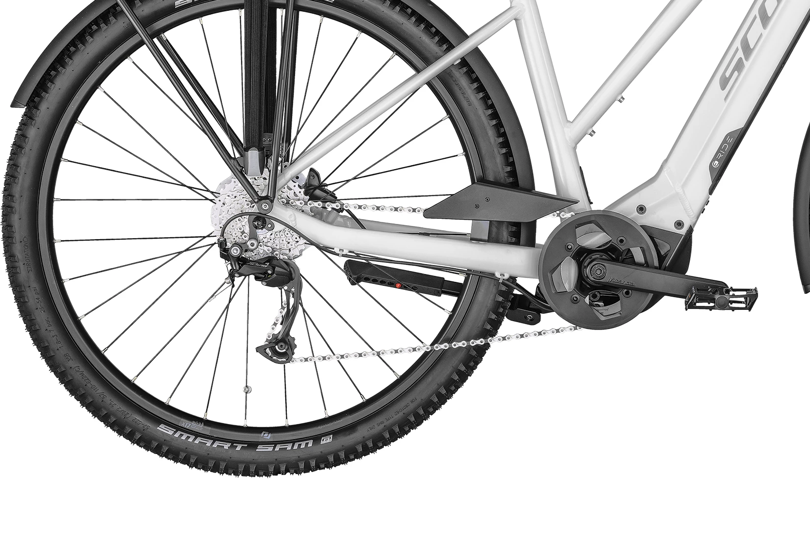 SCOTT Hvid Sub Cross eRIDE 20 EQ Lady