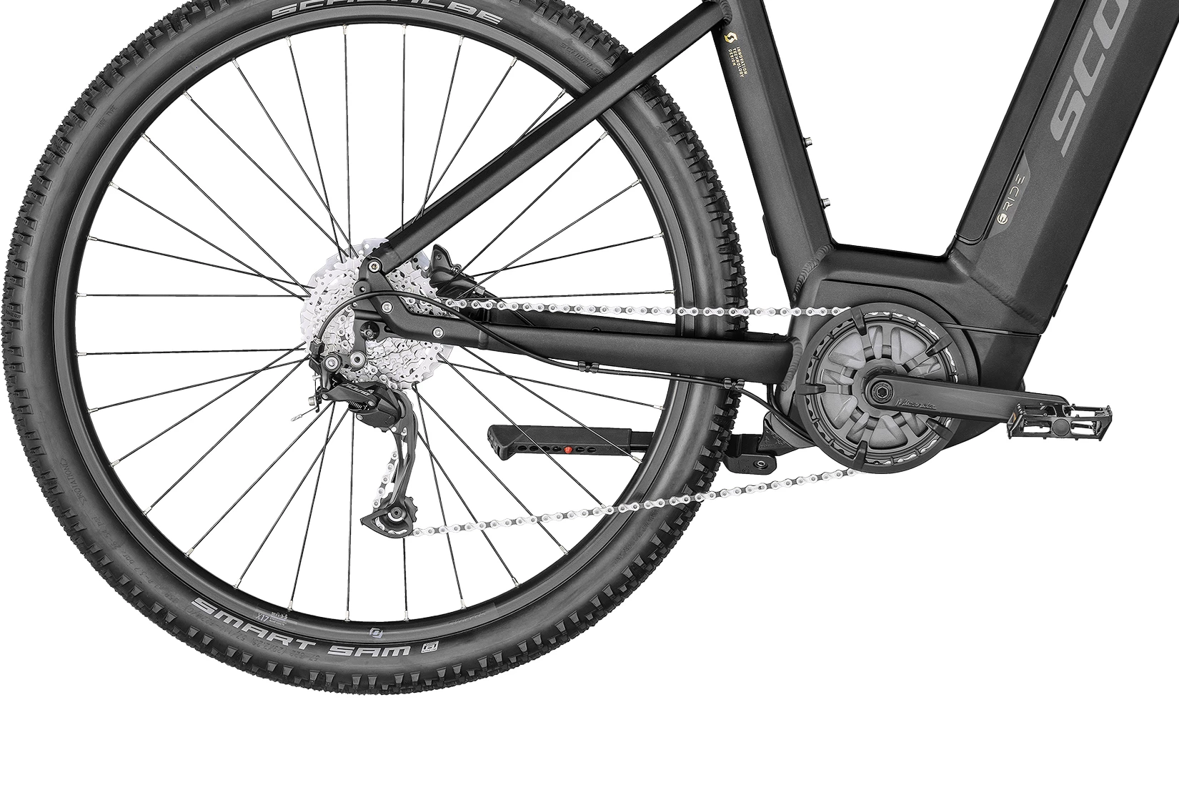 SCOTT Mørkegrå Sub Cross eRIDE 30 Unisex