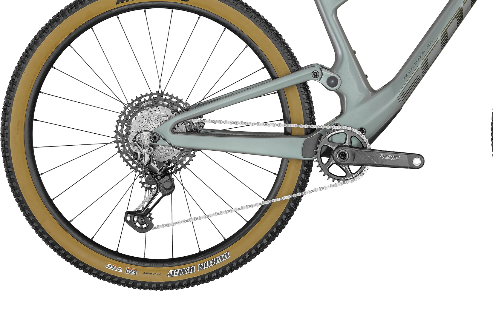 SCOTT Prism Grey Green Spark RC Pro