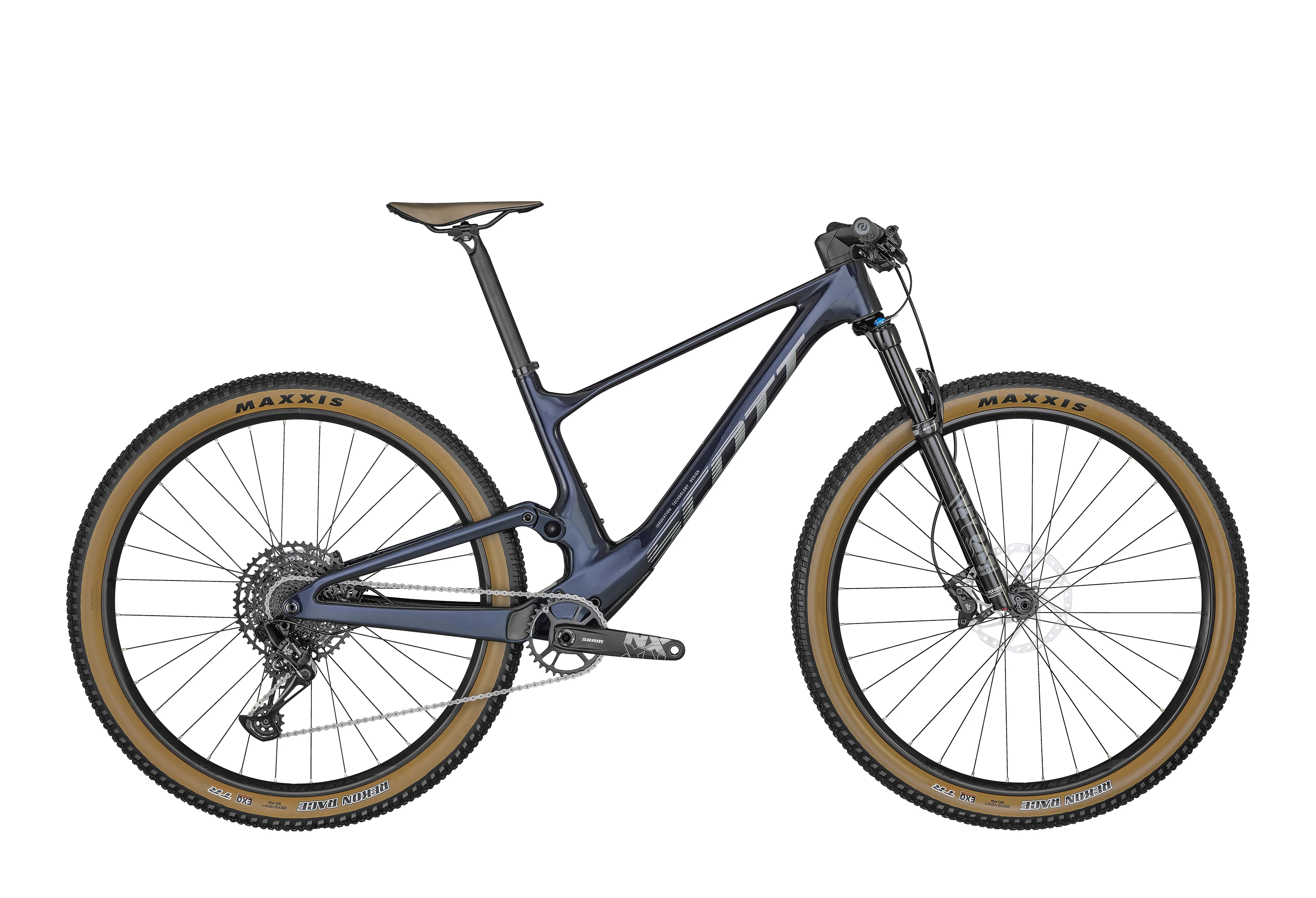 SCOTT Dark Stellar Blue Spark RC Comp