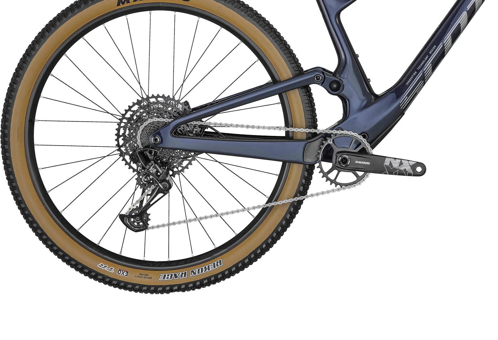 SCOTT Dark Stellar Blue Spark RC Comp