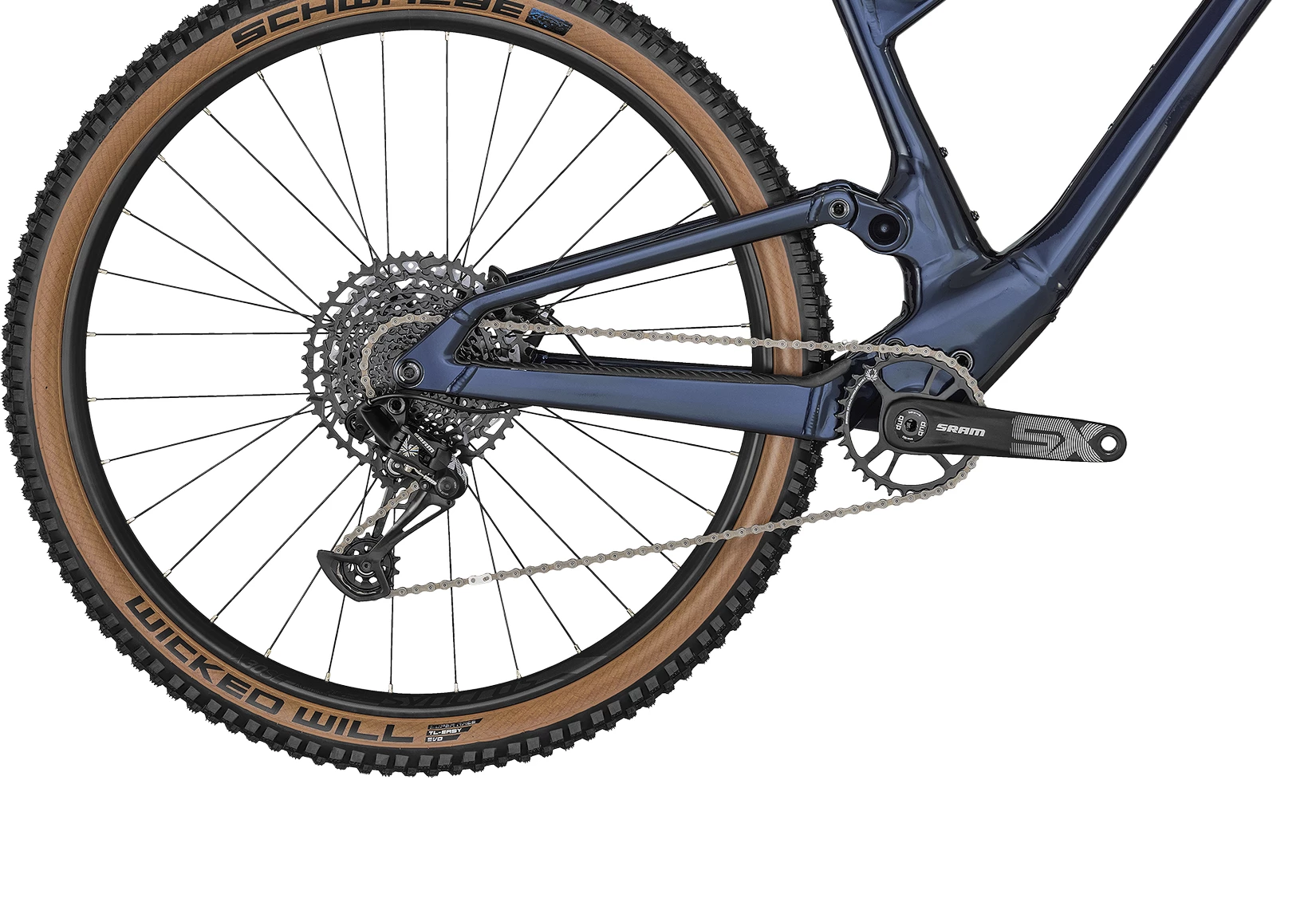 SCOTT Dark Stellar Blue Spark 970