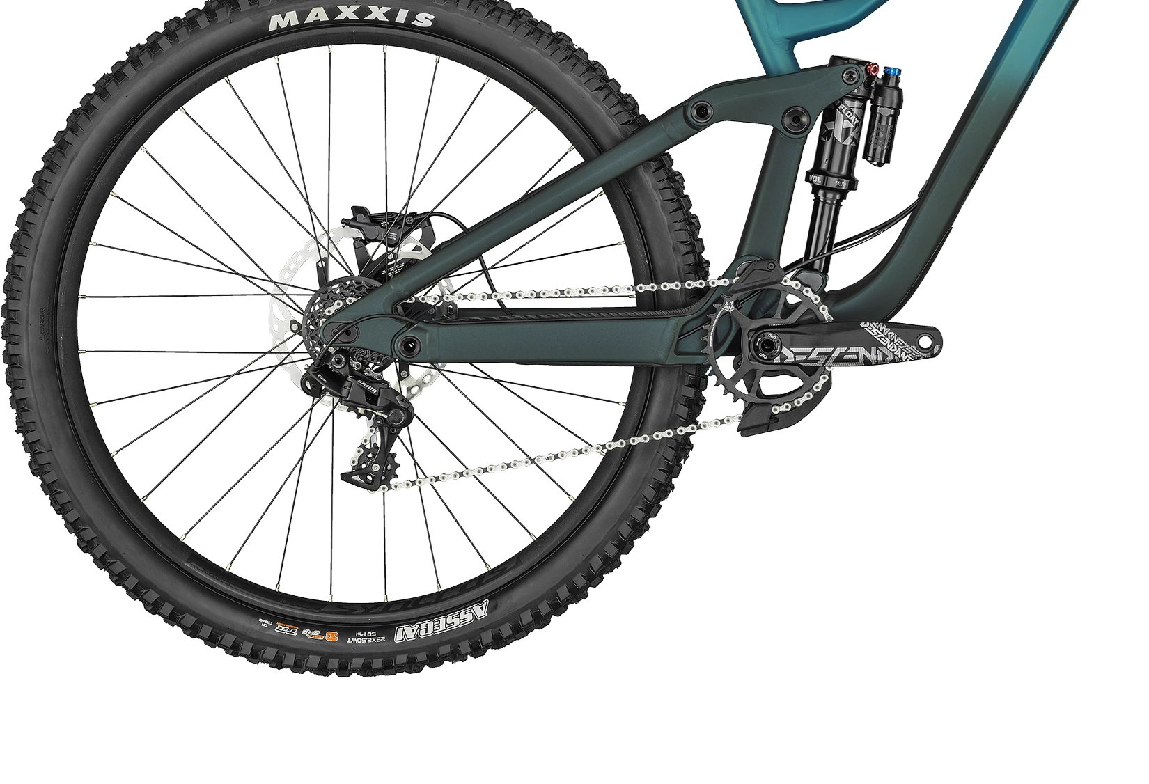 SCOTT Petroleumsgrøn Gambler 910
