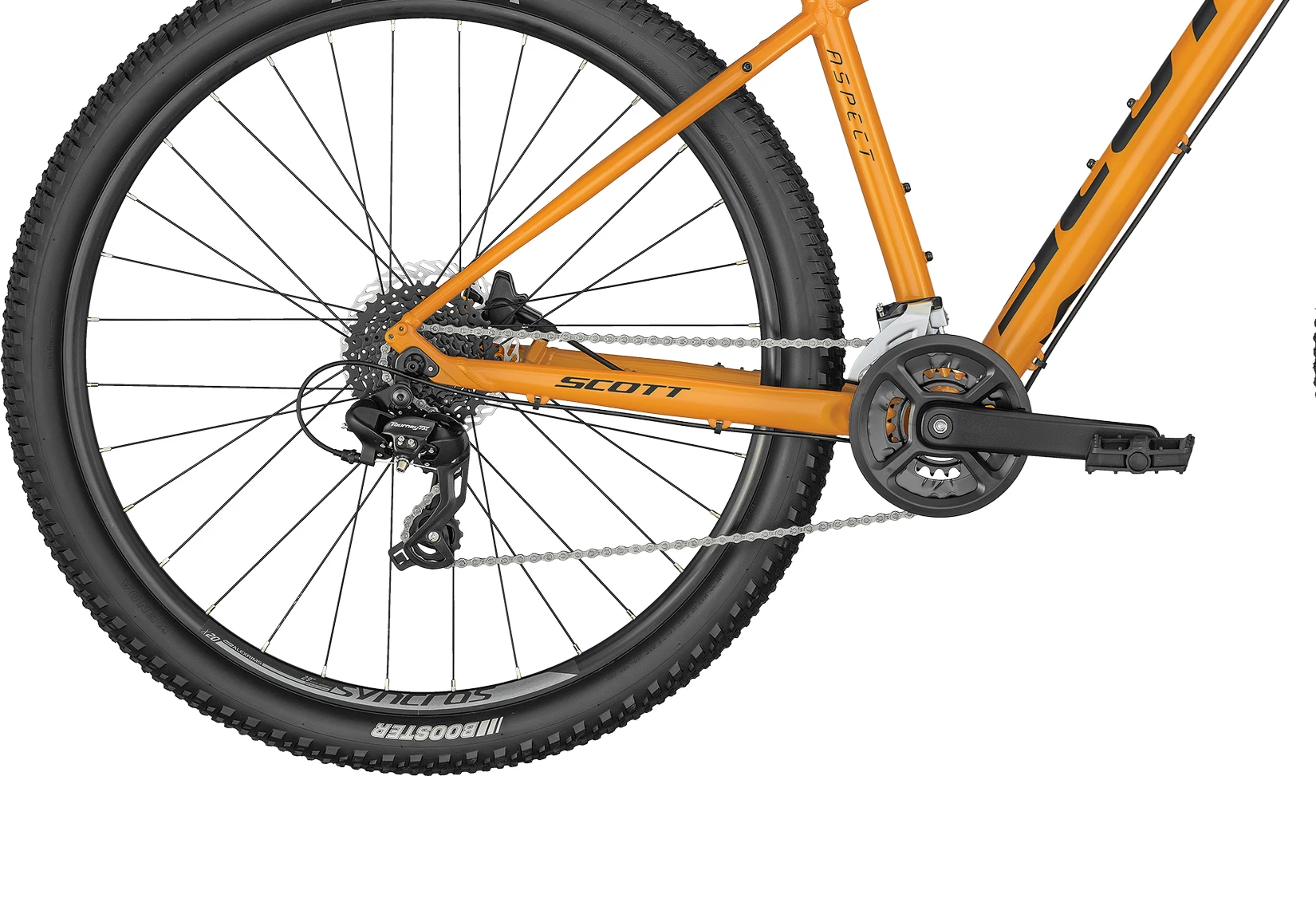SCOTT Fire Red Aspect 760