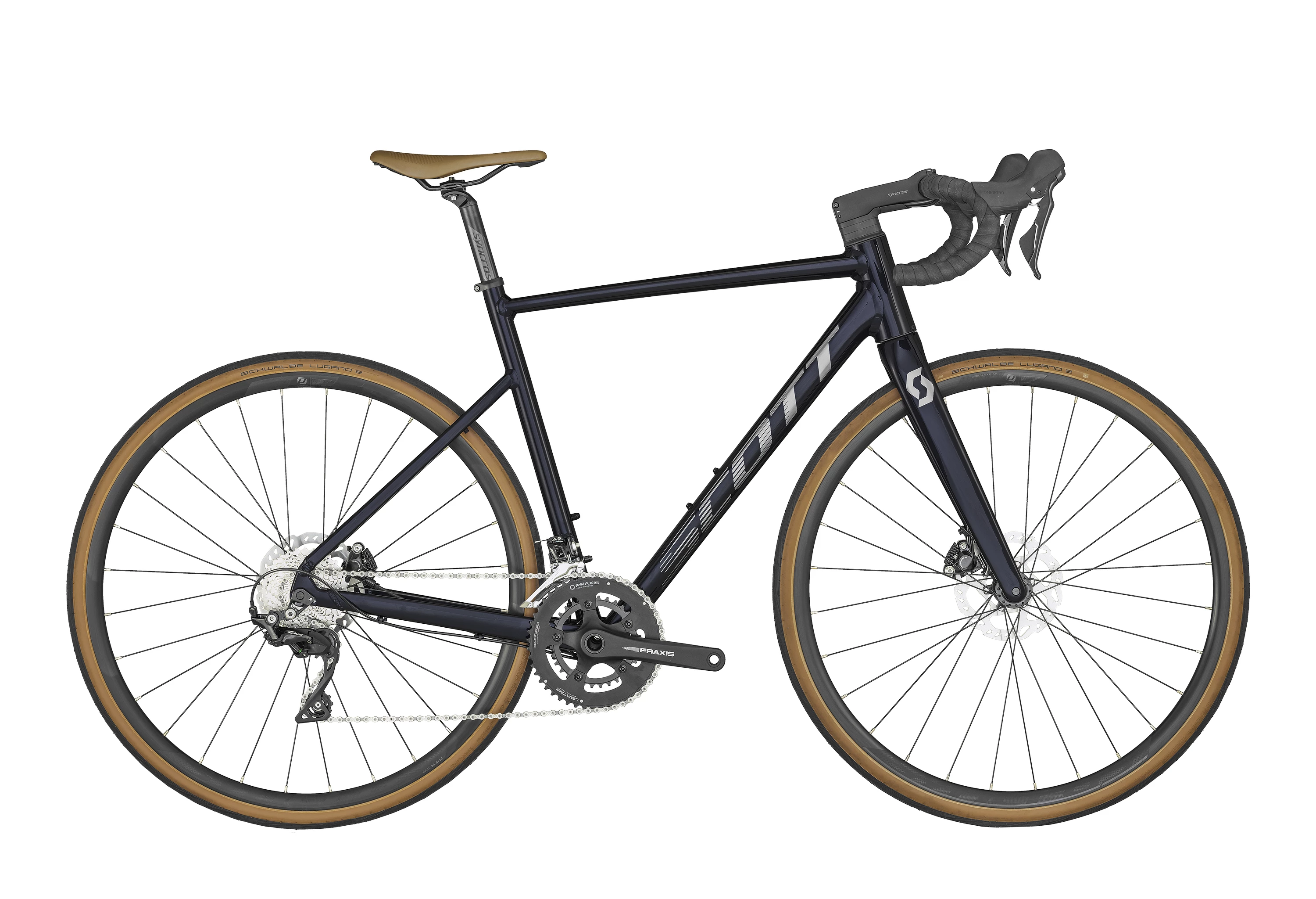 SCOTT Dark Stellar Blue Speedster 10