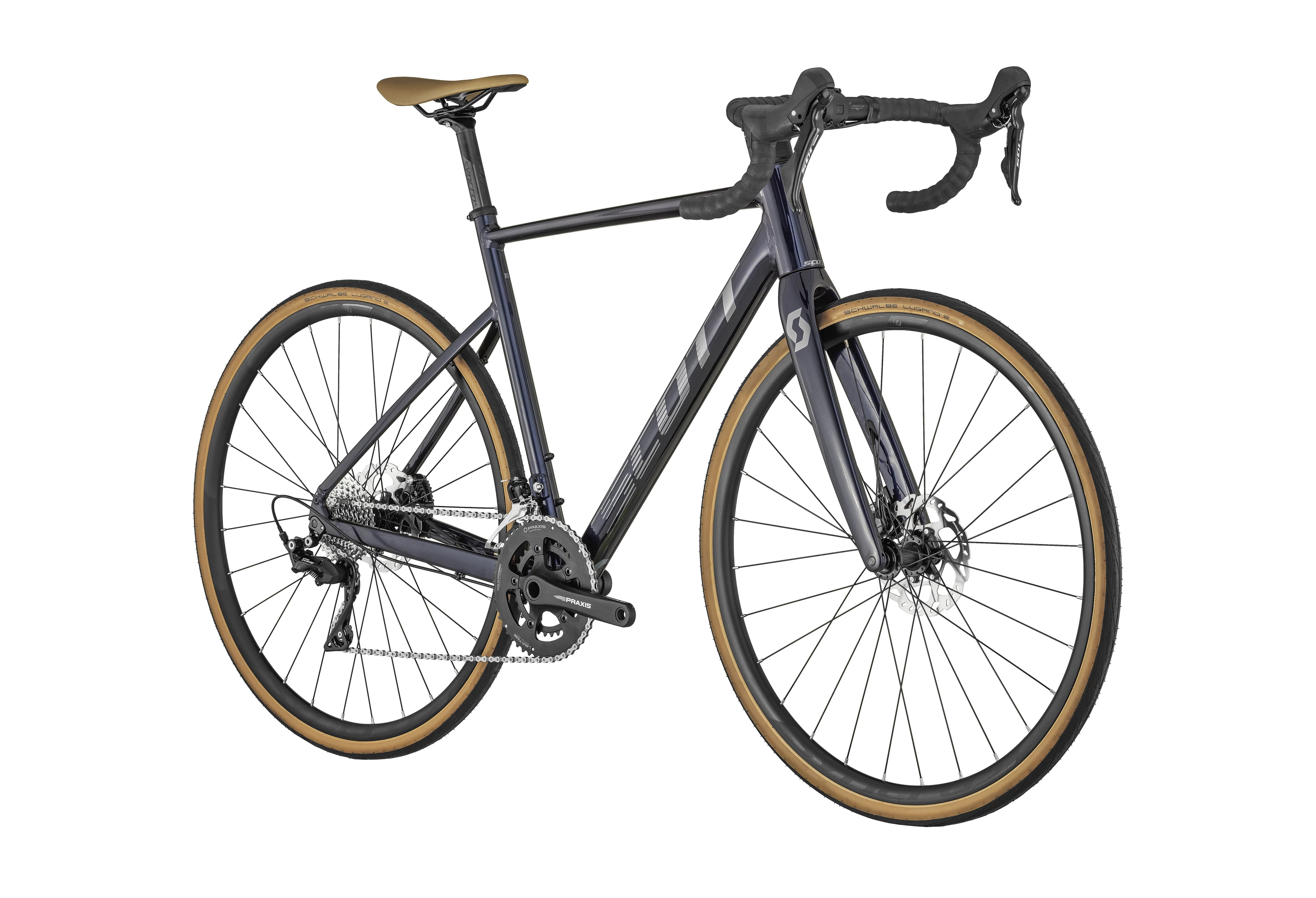 SCOTT Dark Stellar Blue Speedster 10