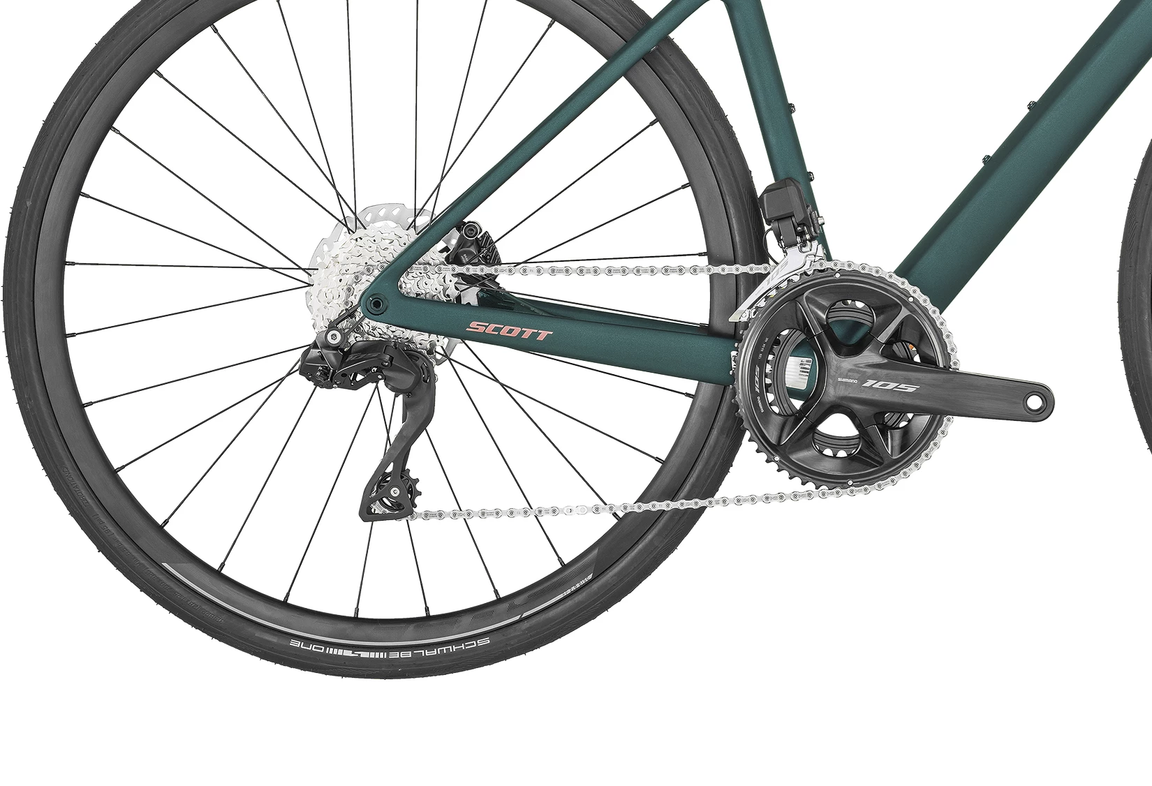 SCOTT Rain Forest Green Contessa Addict 15
