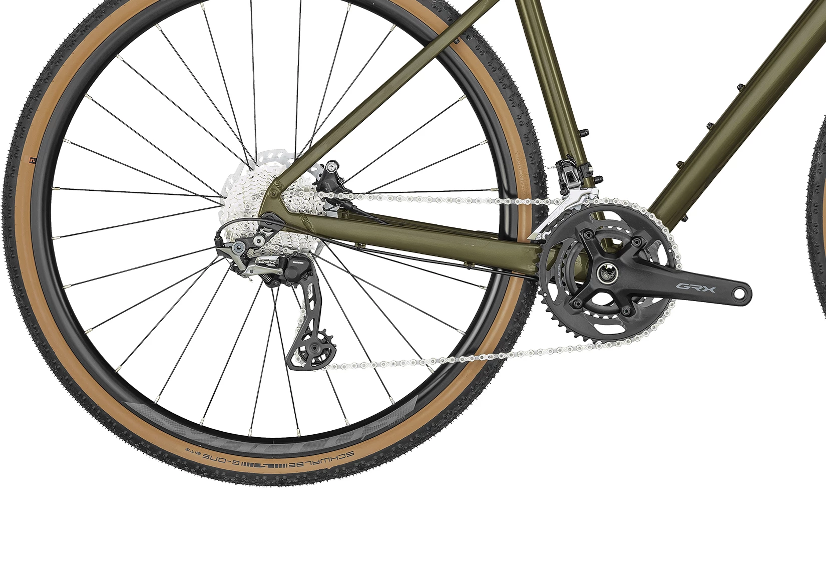 SCOTT Prism Olive Speedster Gravel 20