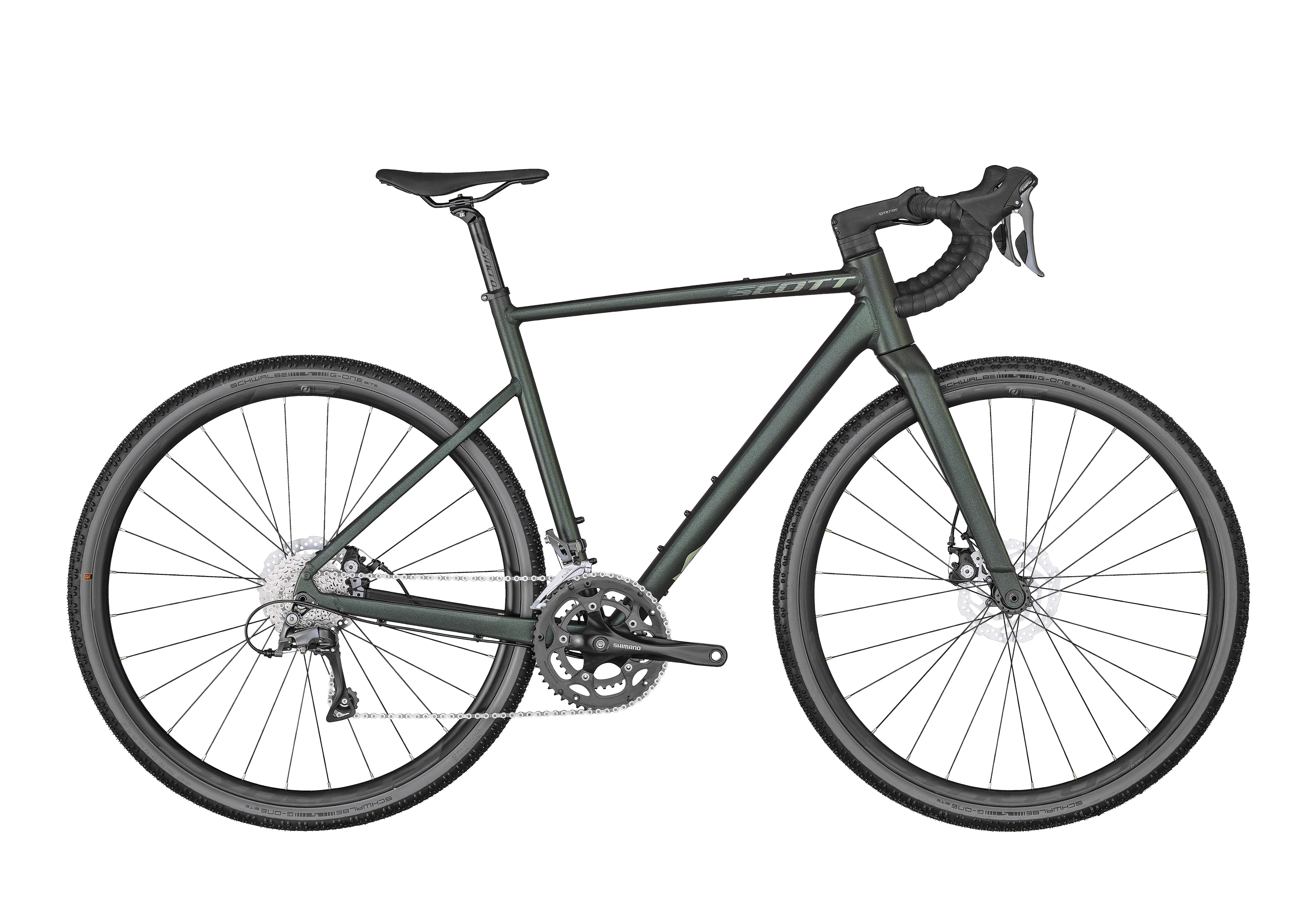SCOTT Prism Iridium Black Speedster Gravel 50