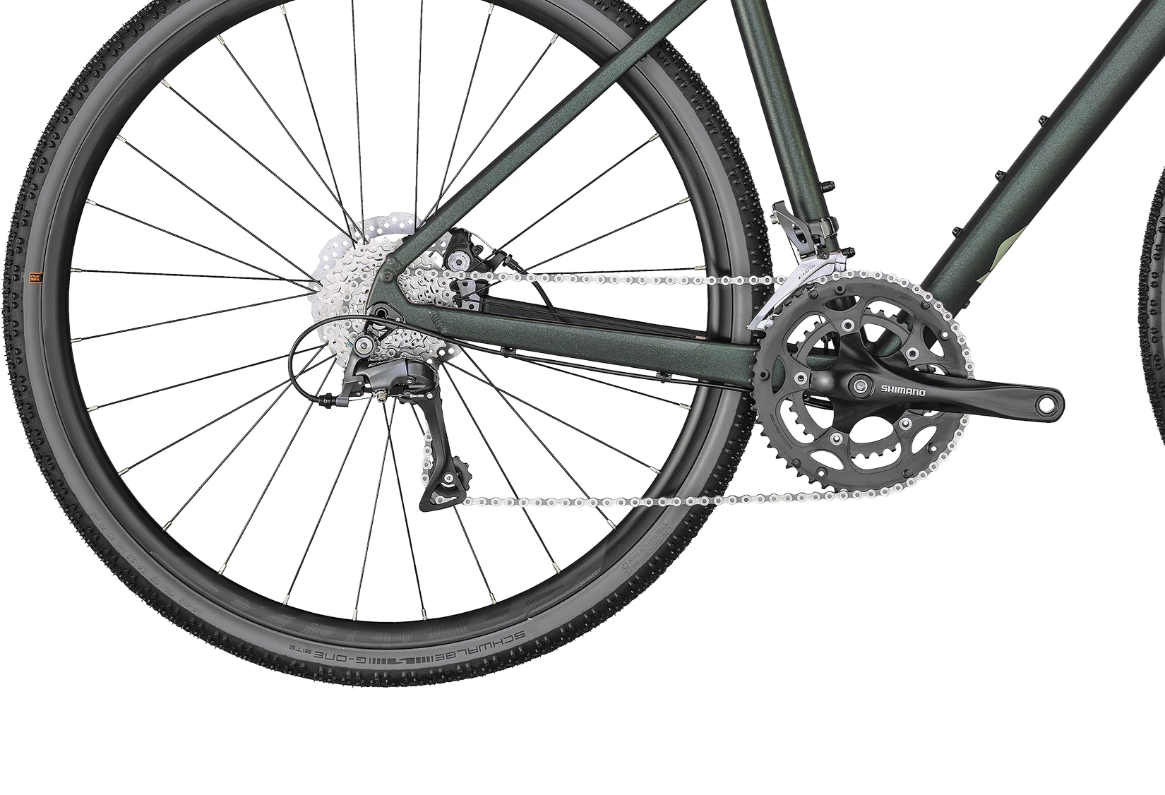 SCOTT Prism Iridium Black Speedster Gravel 50
