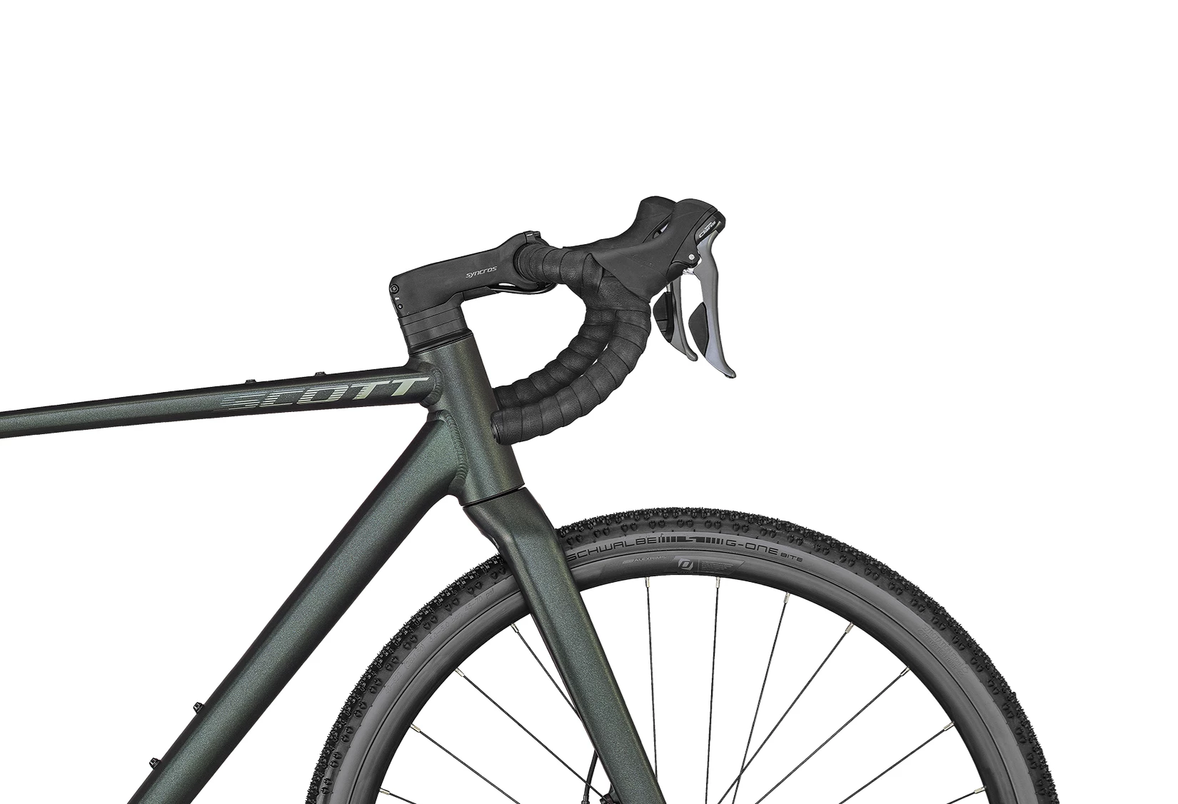 SCOTT Prism Iridium Black Speedster Gravel 50