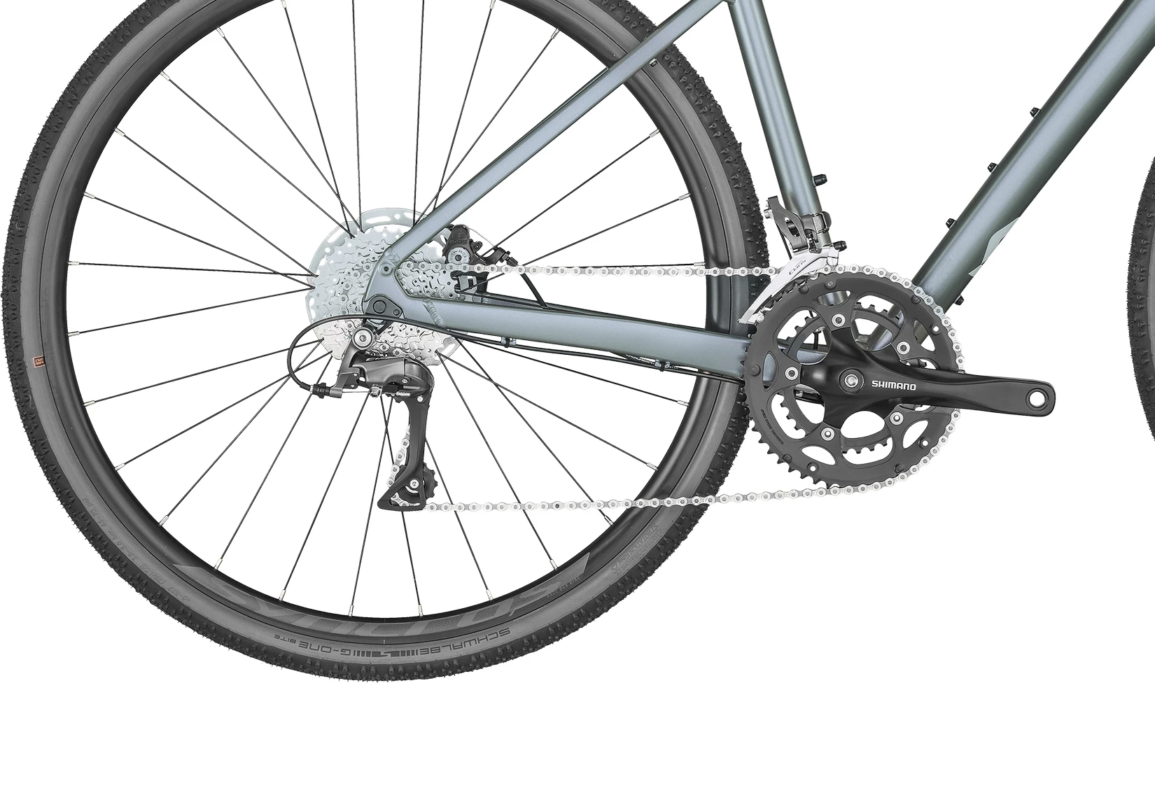 SCOTT Light Petrol Blue Contessa Speedster Gravel 35 EU