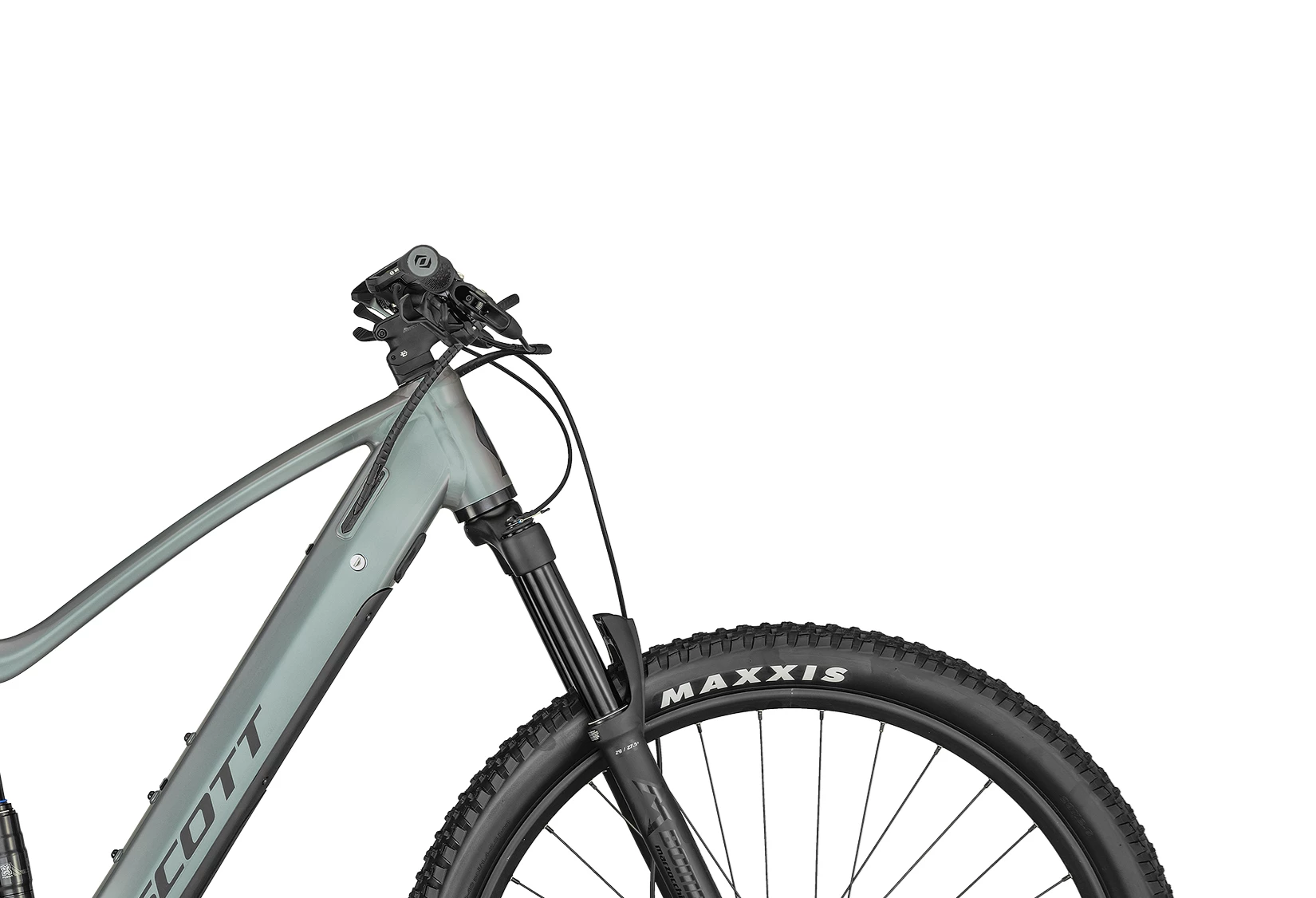 SCOTT Prism Grey Green Strike eRIDE 930