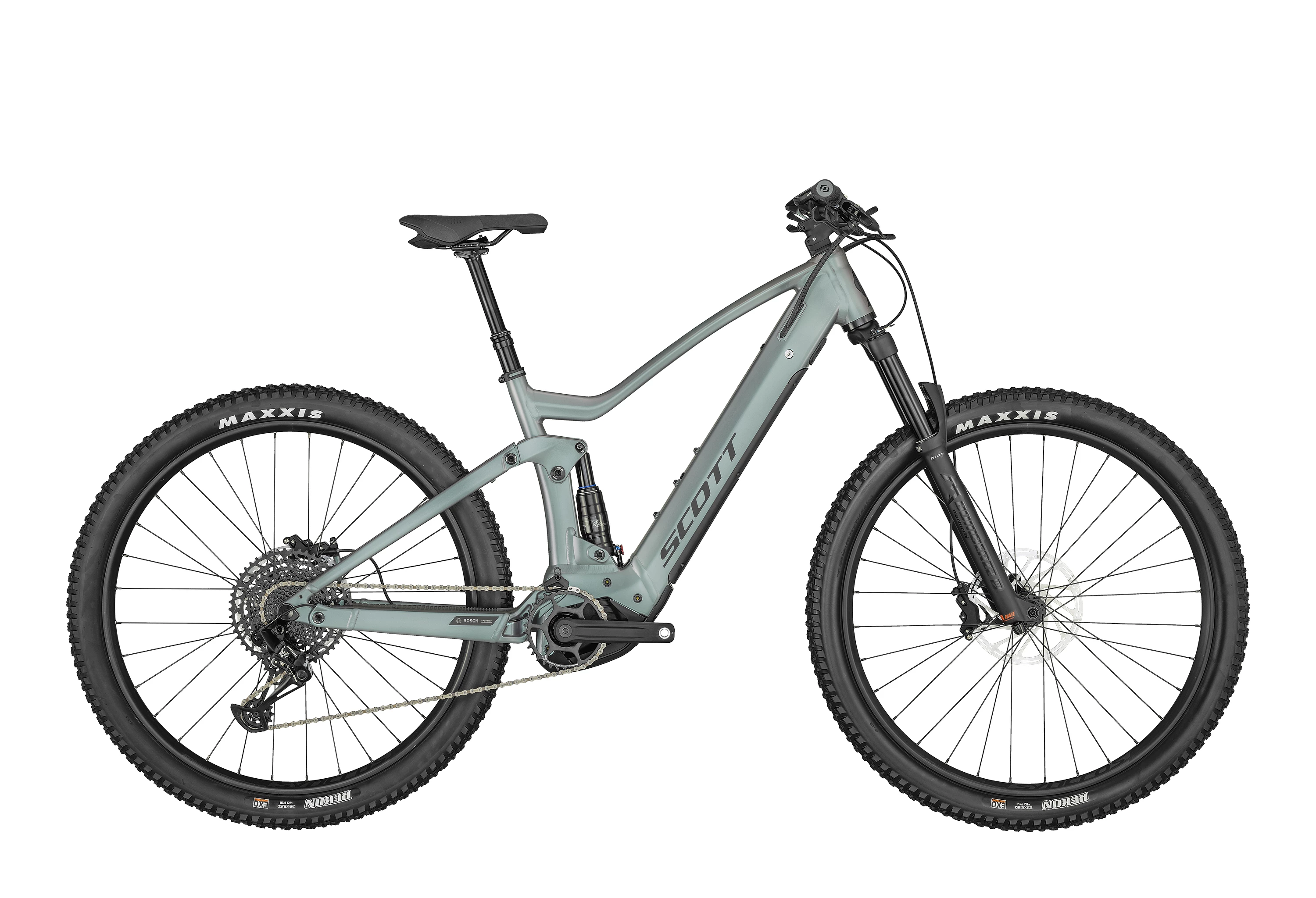 SCOTT Prism Grey Green Strike eRIDE 930