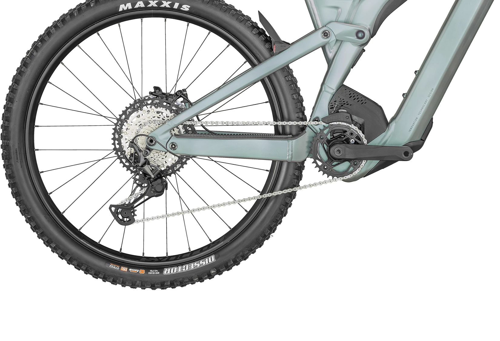 SCOTT Prism Grey Green Patron eRIDE 910
