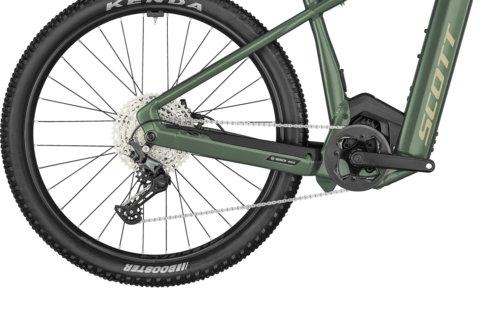 SCOTT Prism Green Gloss Aspect eRIDE 900