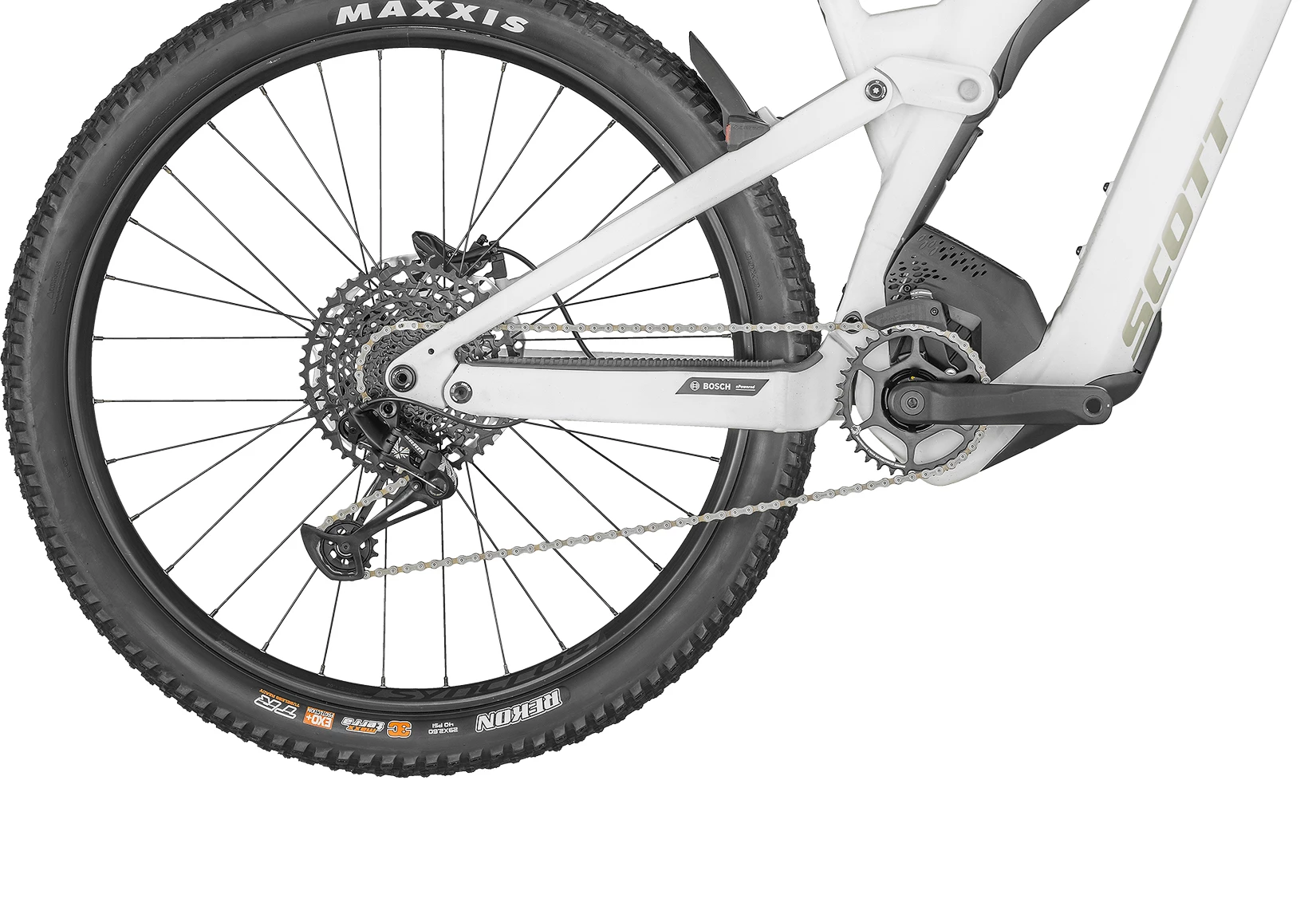 SCOTT White Matt Contessa Strike eRIDE 910 EVO