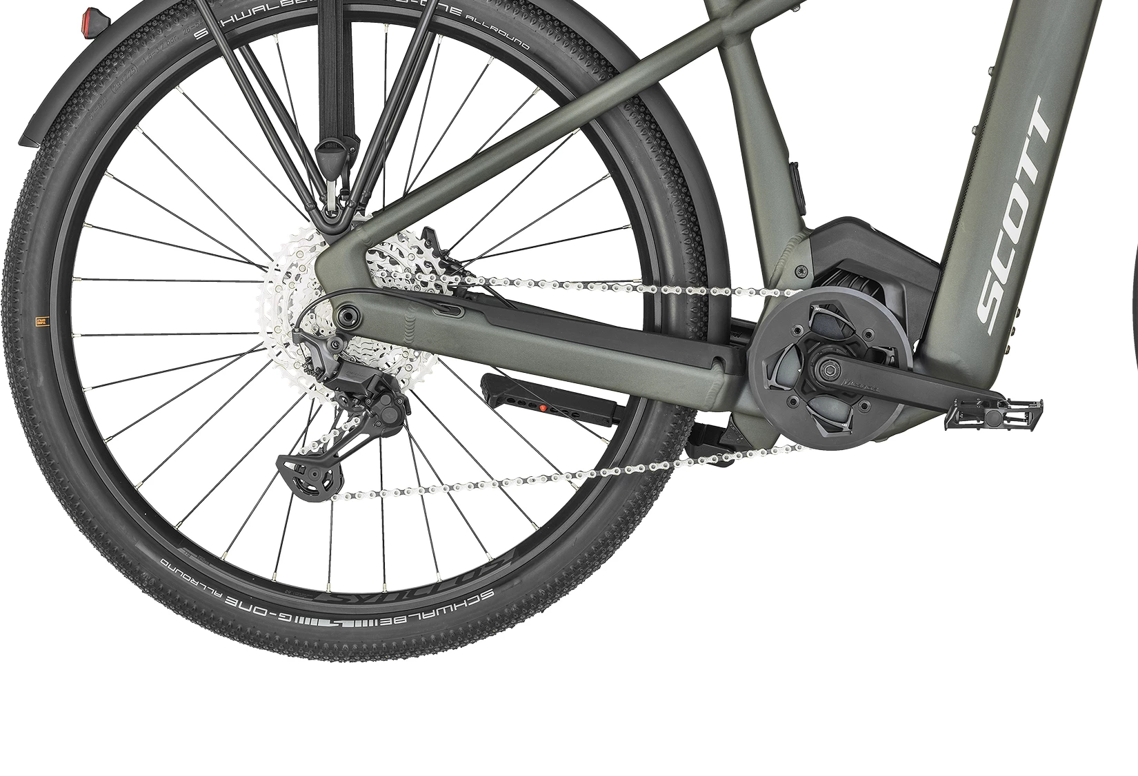 SCOTT Matt Warm Grey Axis eRIDE 30 Men