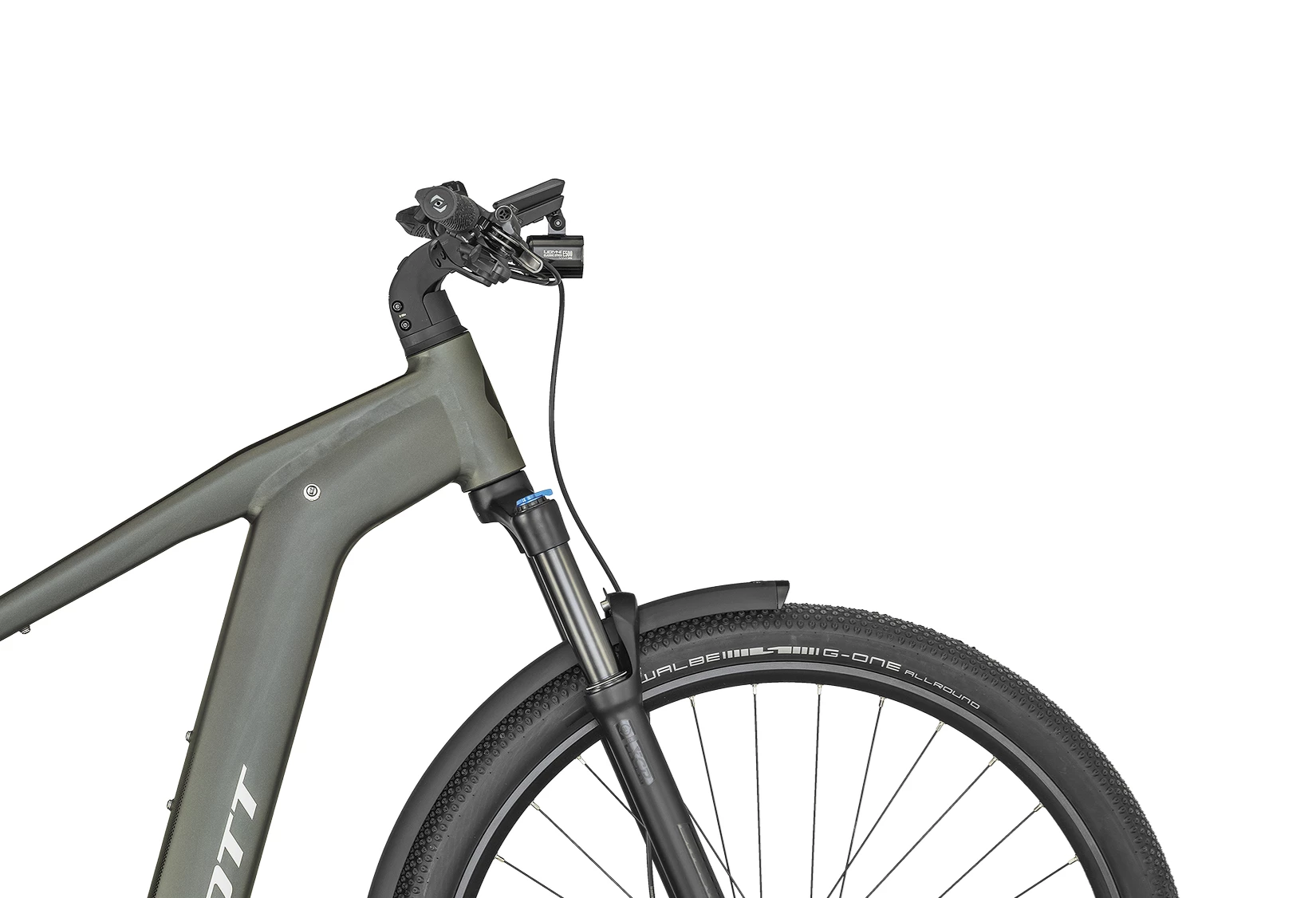 SCOTT Matt Warm Grey Axis eRIDE 30 Men