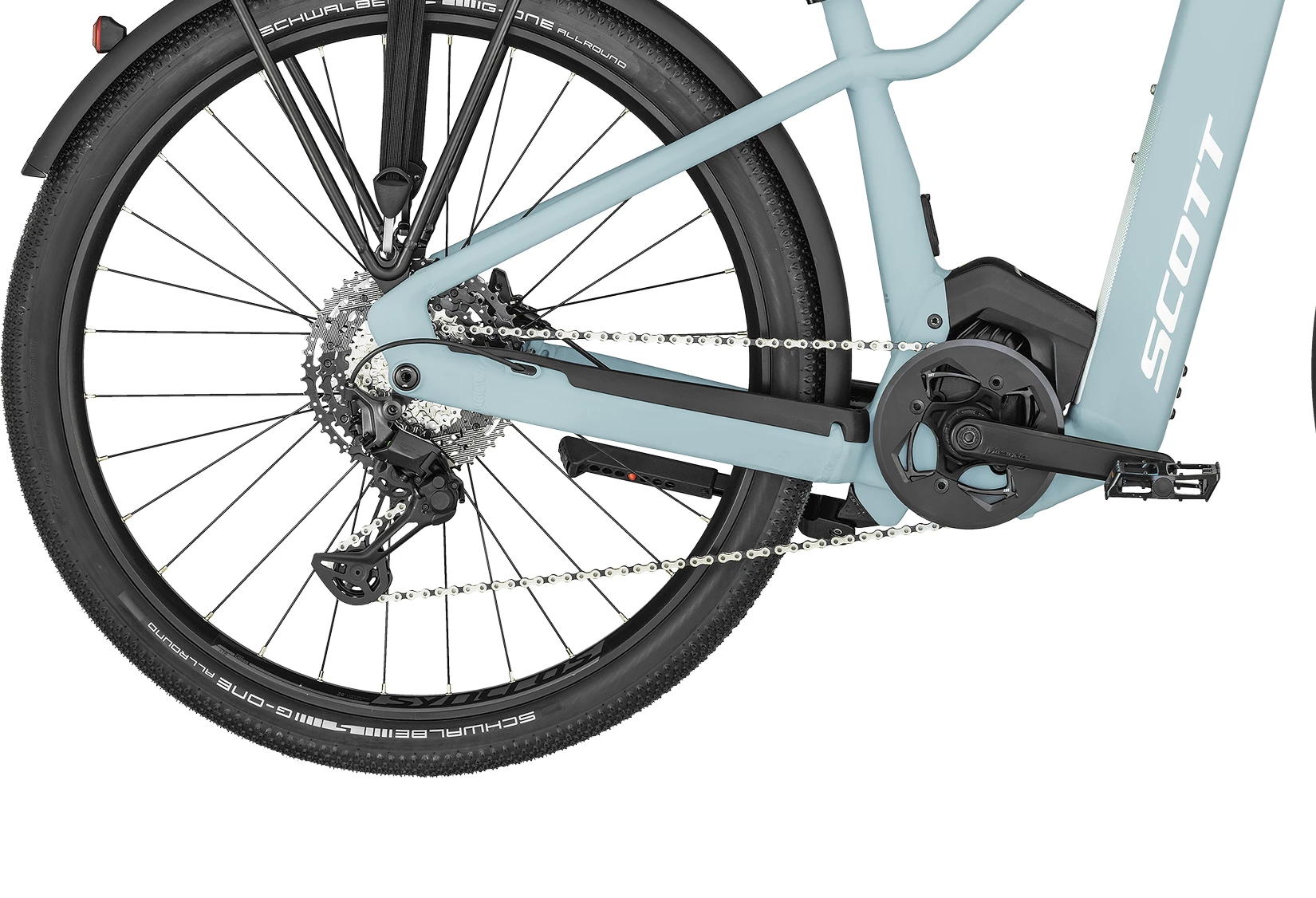 SCOTT Muted Blue Axis eRIDE 30 Lady