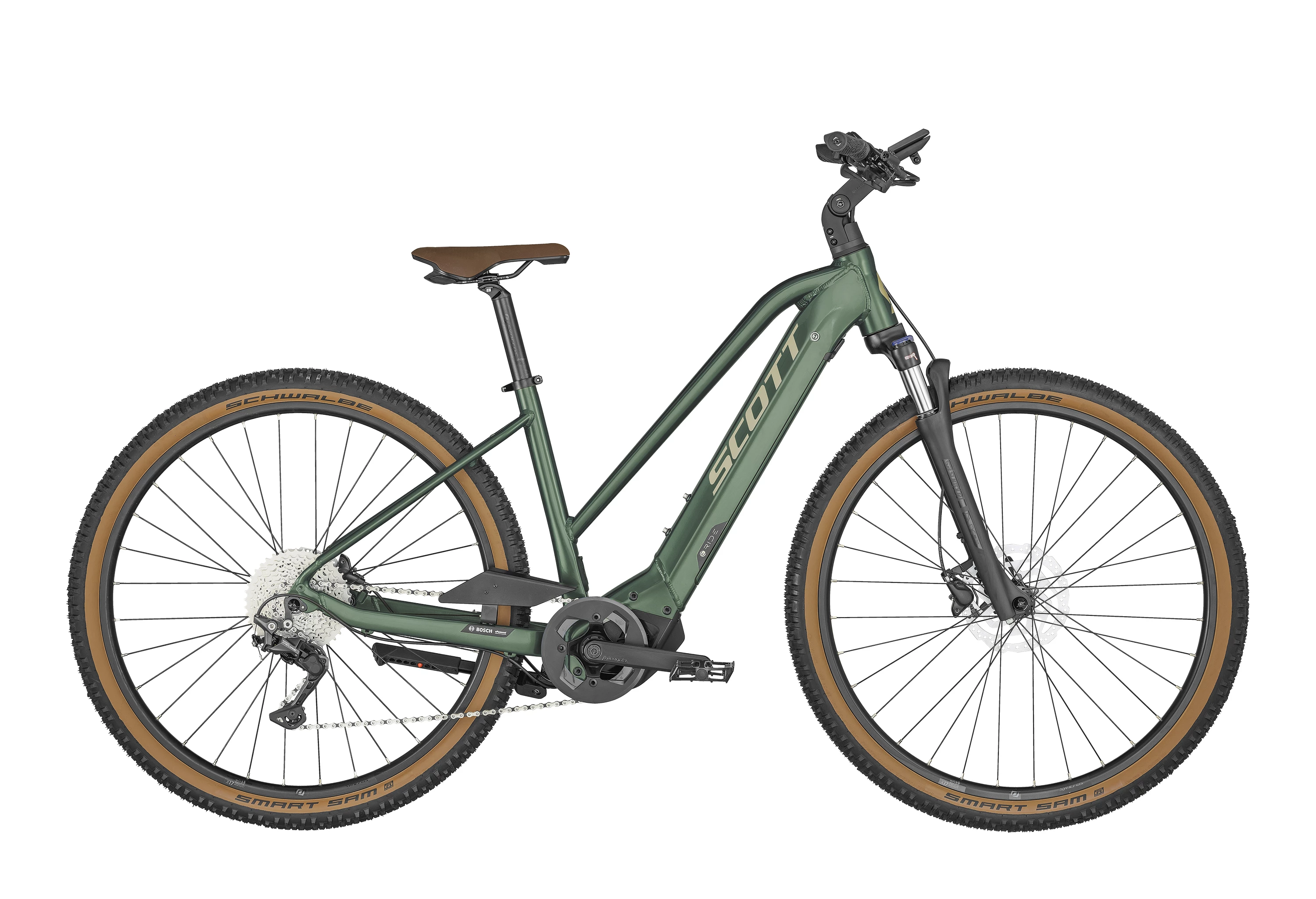 SCOTT Prism Green Gloss Sub Cross eRIDE 10 Lady