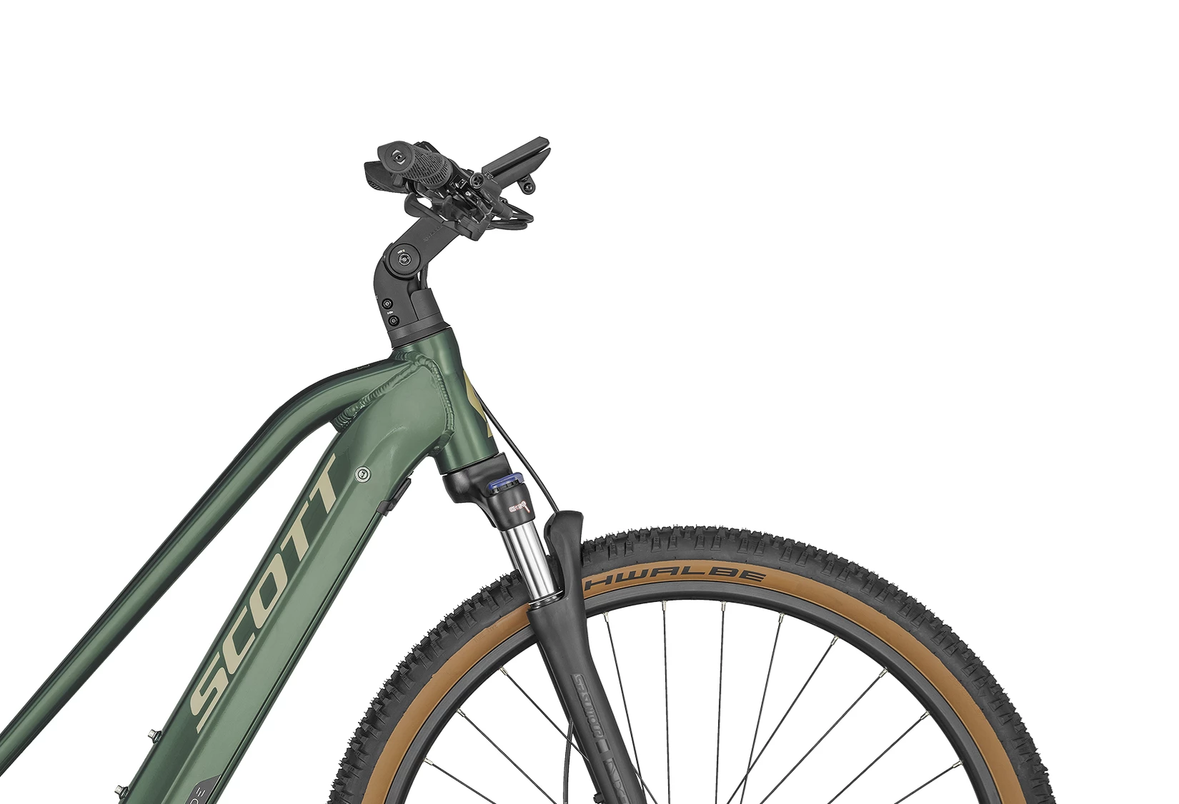 SCOTT Prism Green Gloss Sub Cross eRIDE 10 Lady