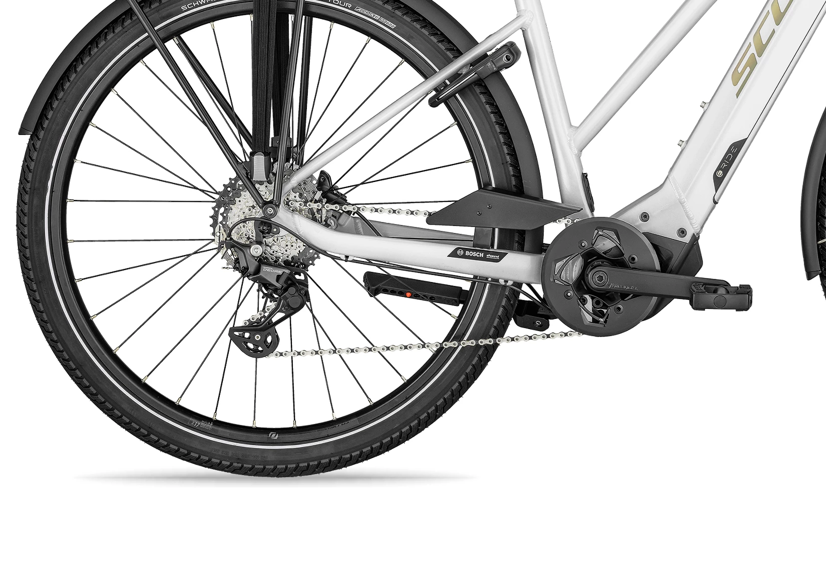 SCOTT Hvid Sub Sport eRIDE 20 Lady