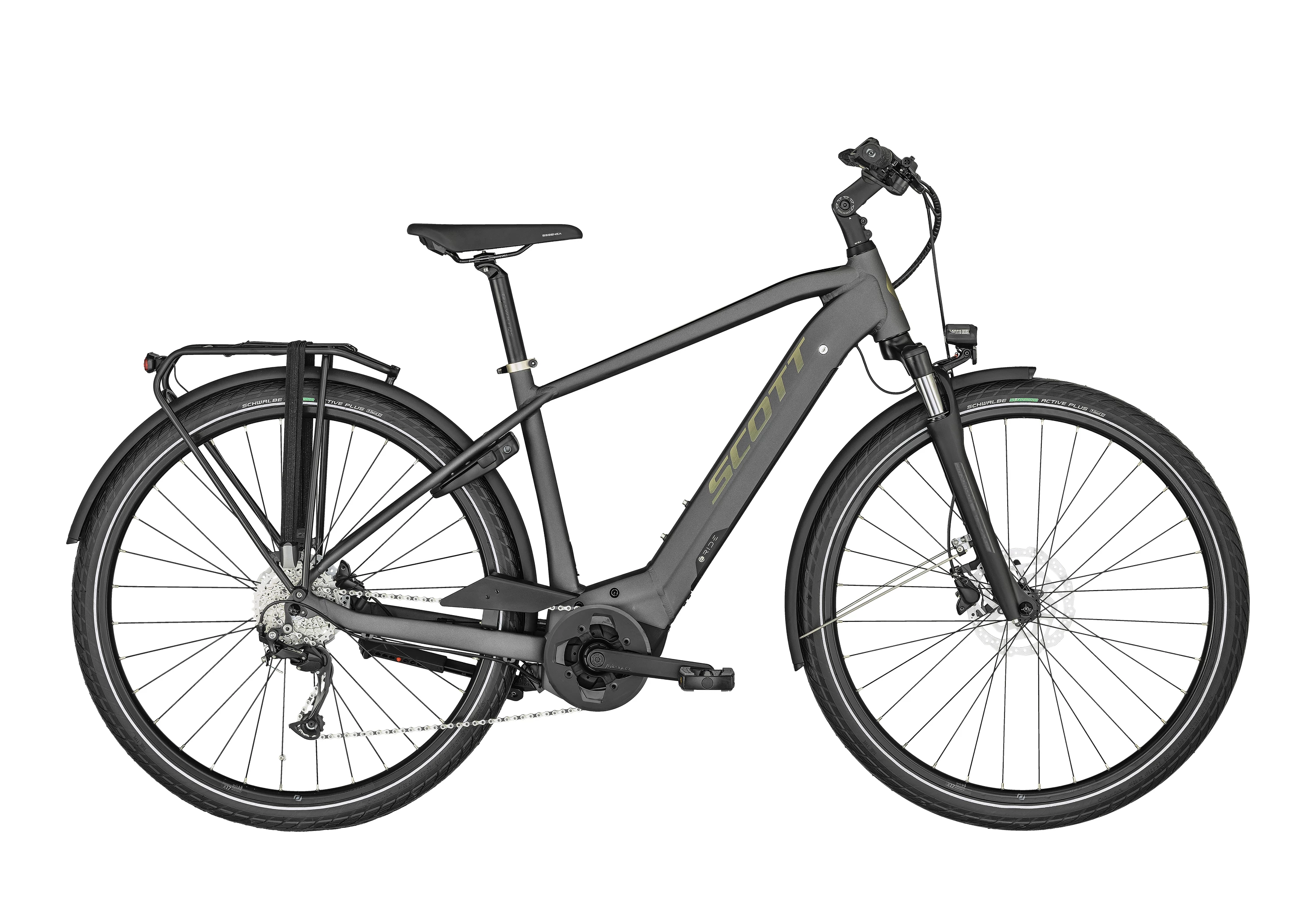 SCOTT Dark Anthracite Sub Tour eRIDE 20 Men
