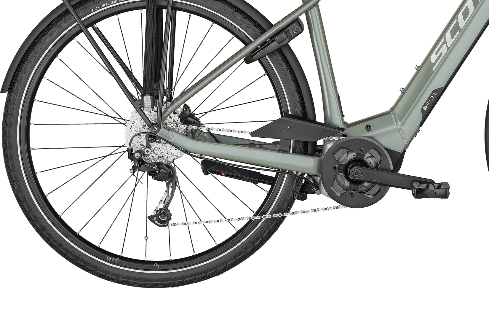 SCOTT Highland Green Sub Active eRIDE 10 Men