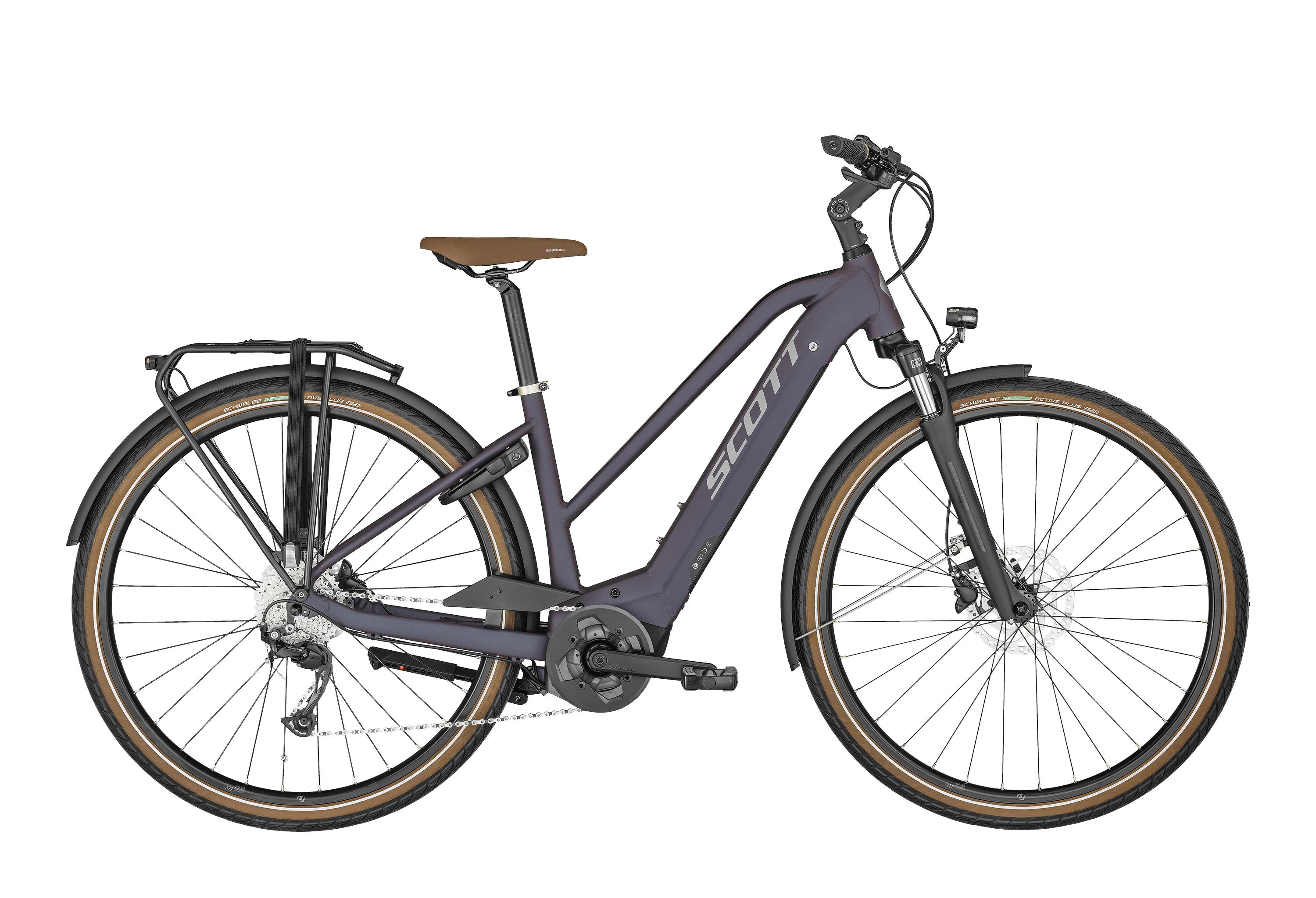 SCOTT Dark Purple Sub Active eRIDE 20 Lady