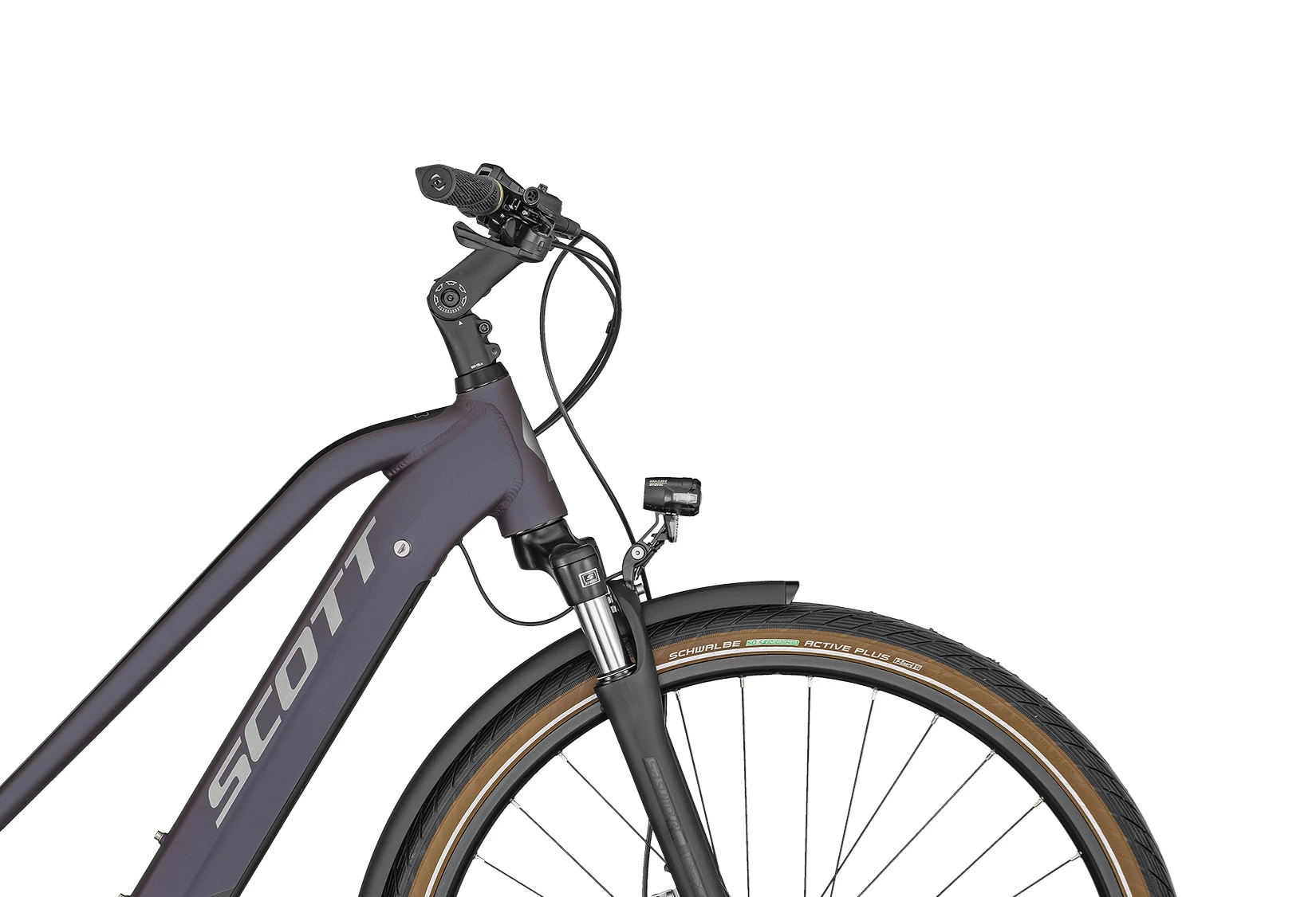 SCOTT Dark Purple Sub Active eRIDE 20 Lady