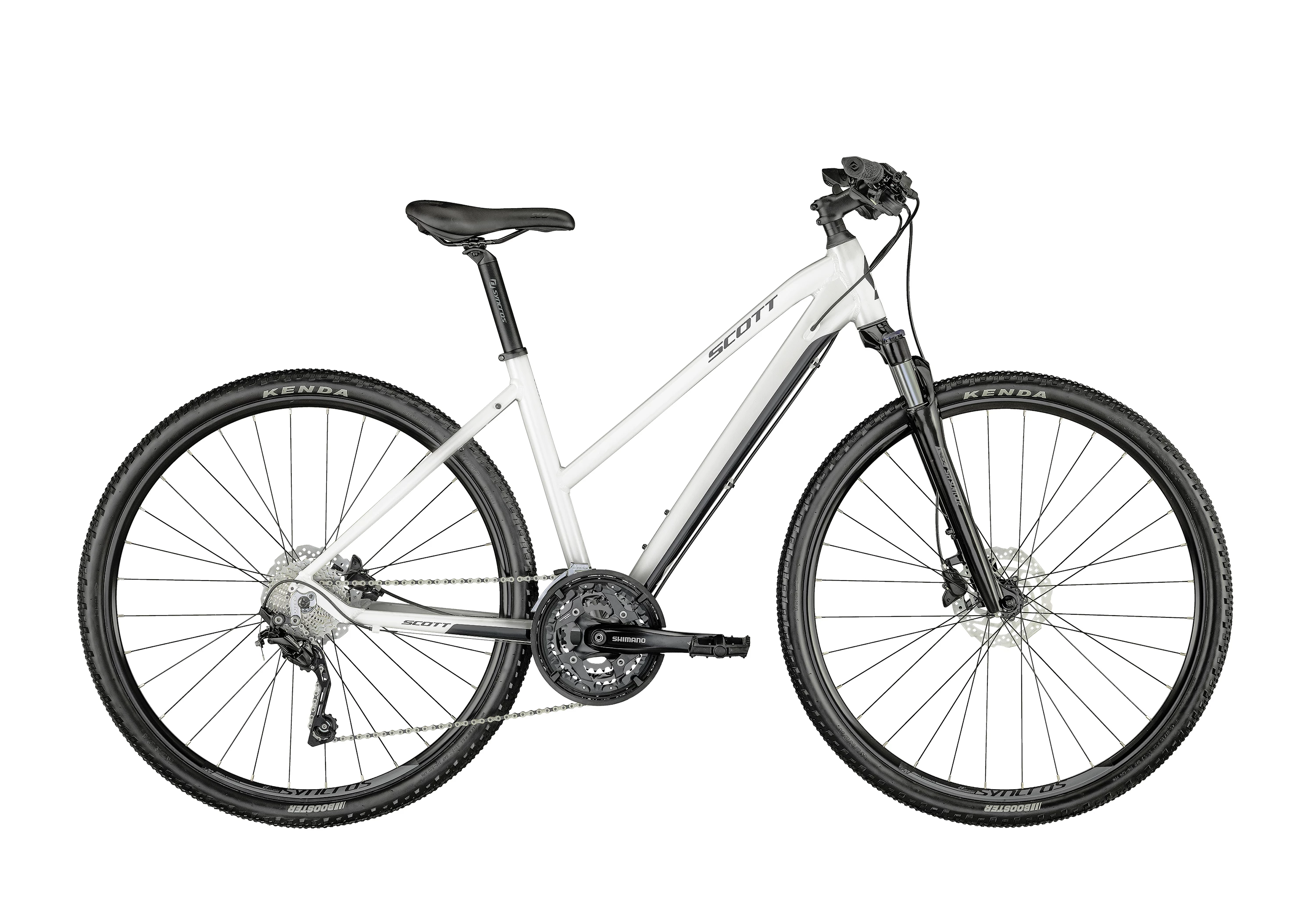 SCOTT Pearl White Sub Cross 20 Lady