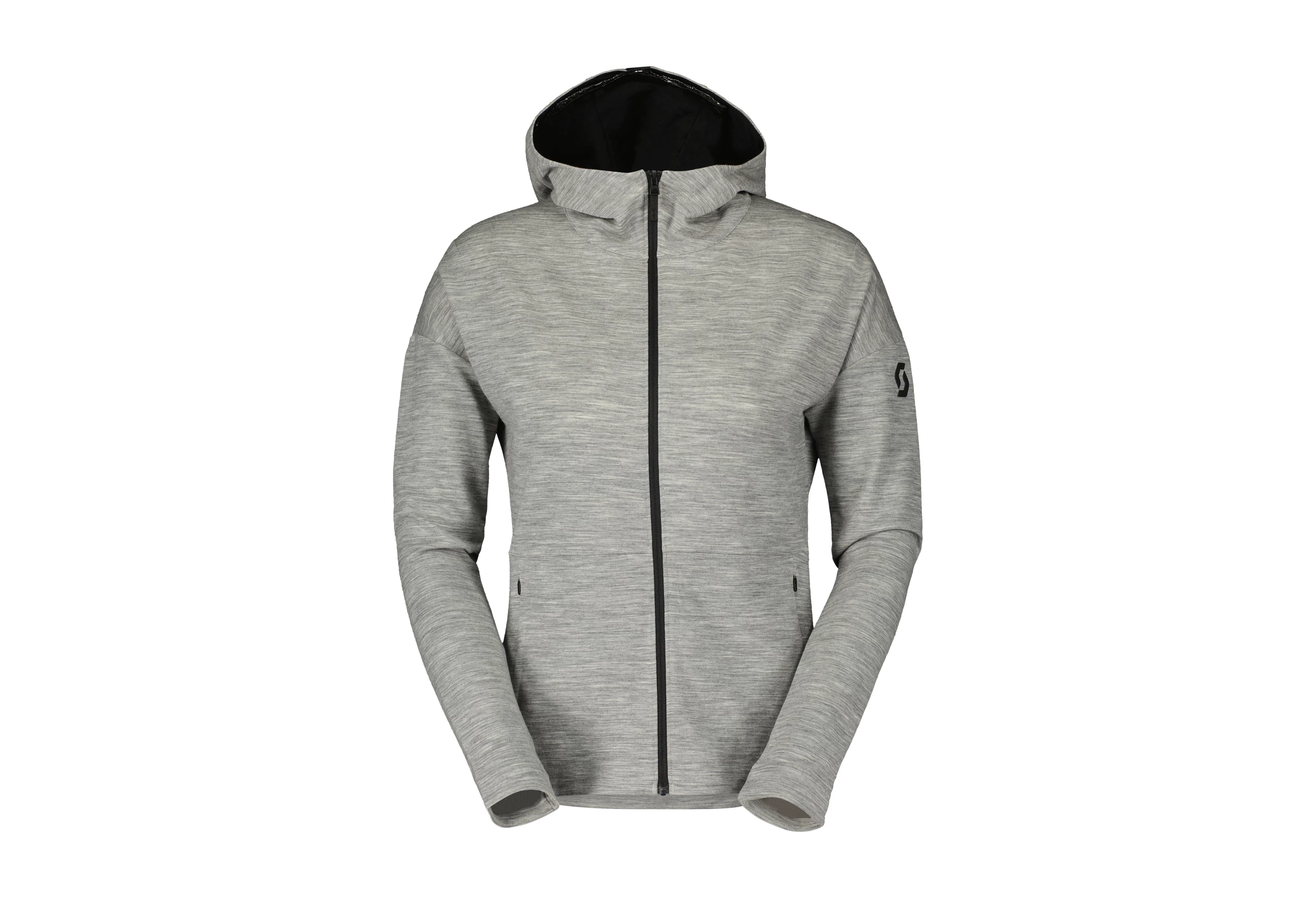 SCOTT Grå W Merino Commuter Hoody
