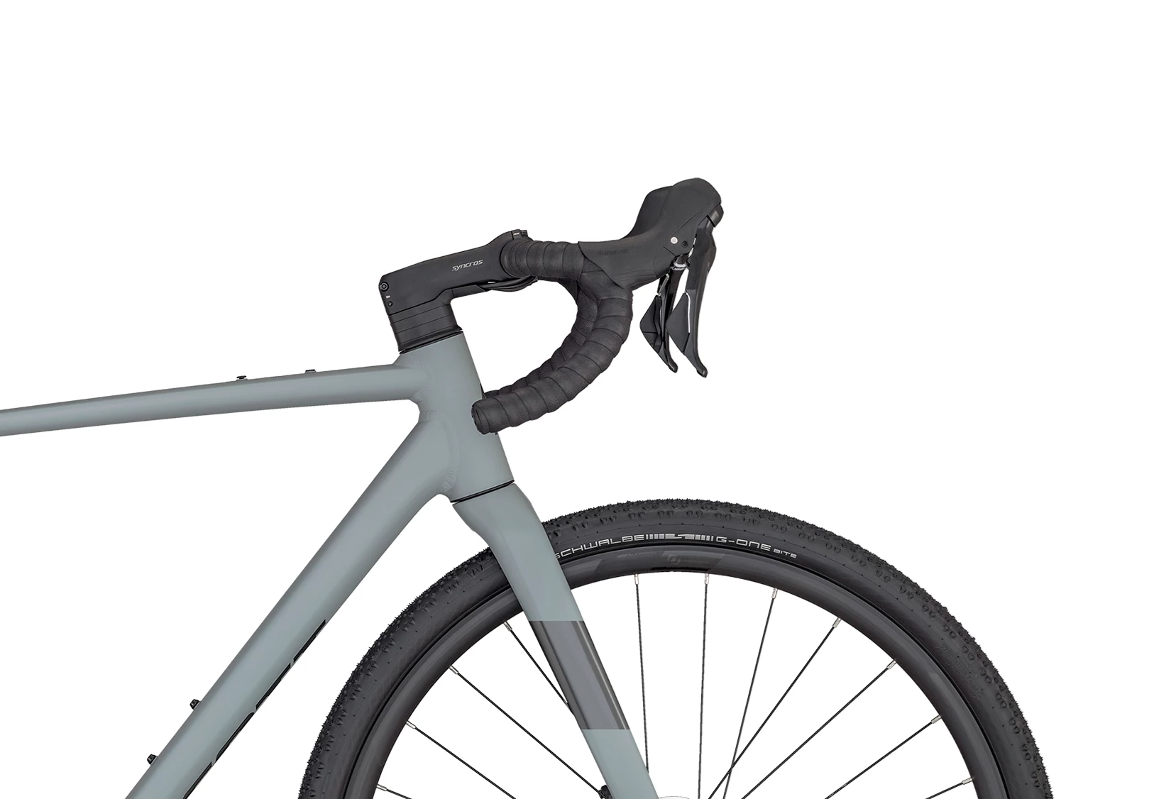 SCOTT Shark Grey Speedster Gravel 40
