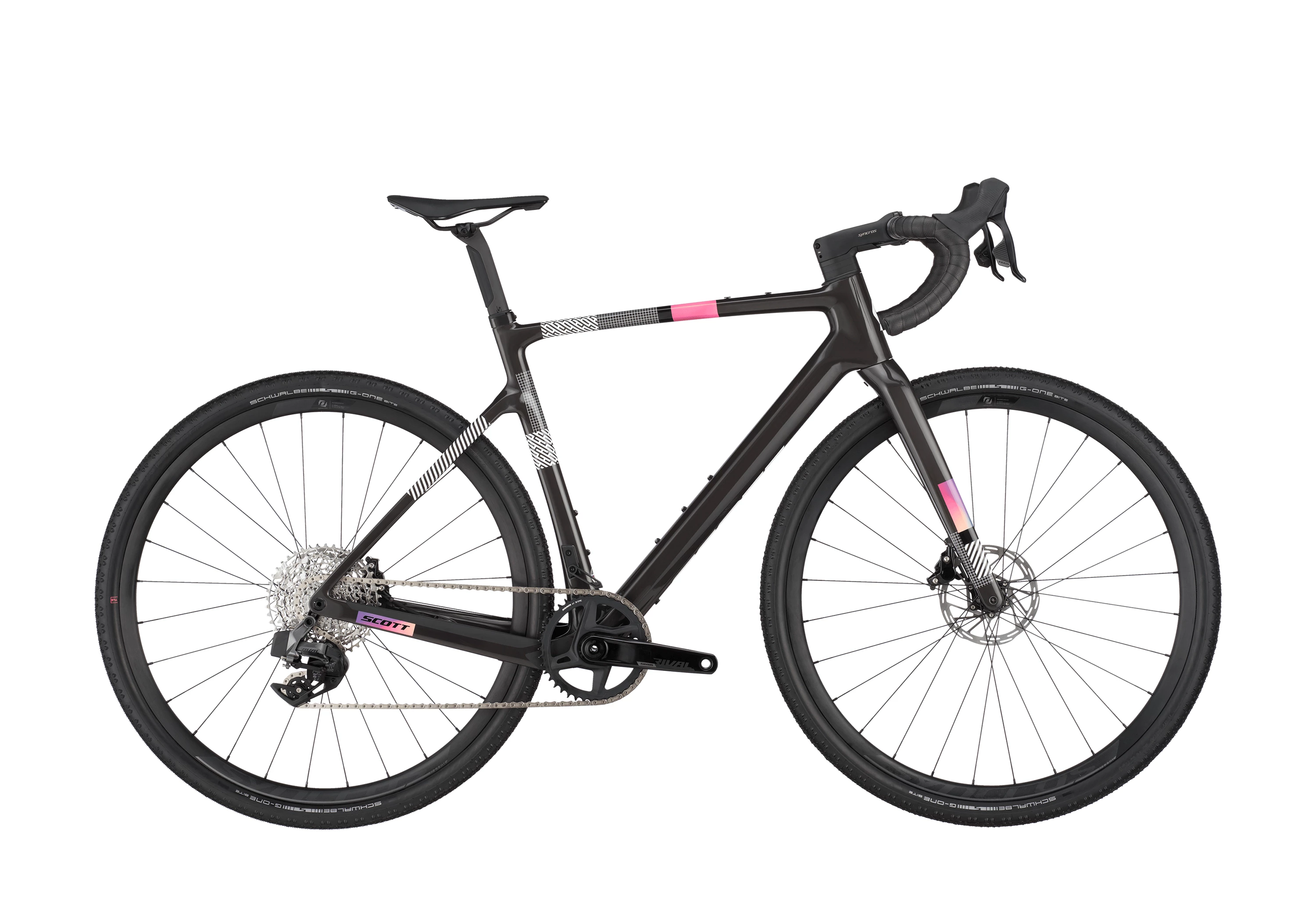SCOTT Carbon Black Addict Gravel 30